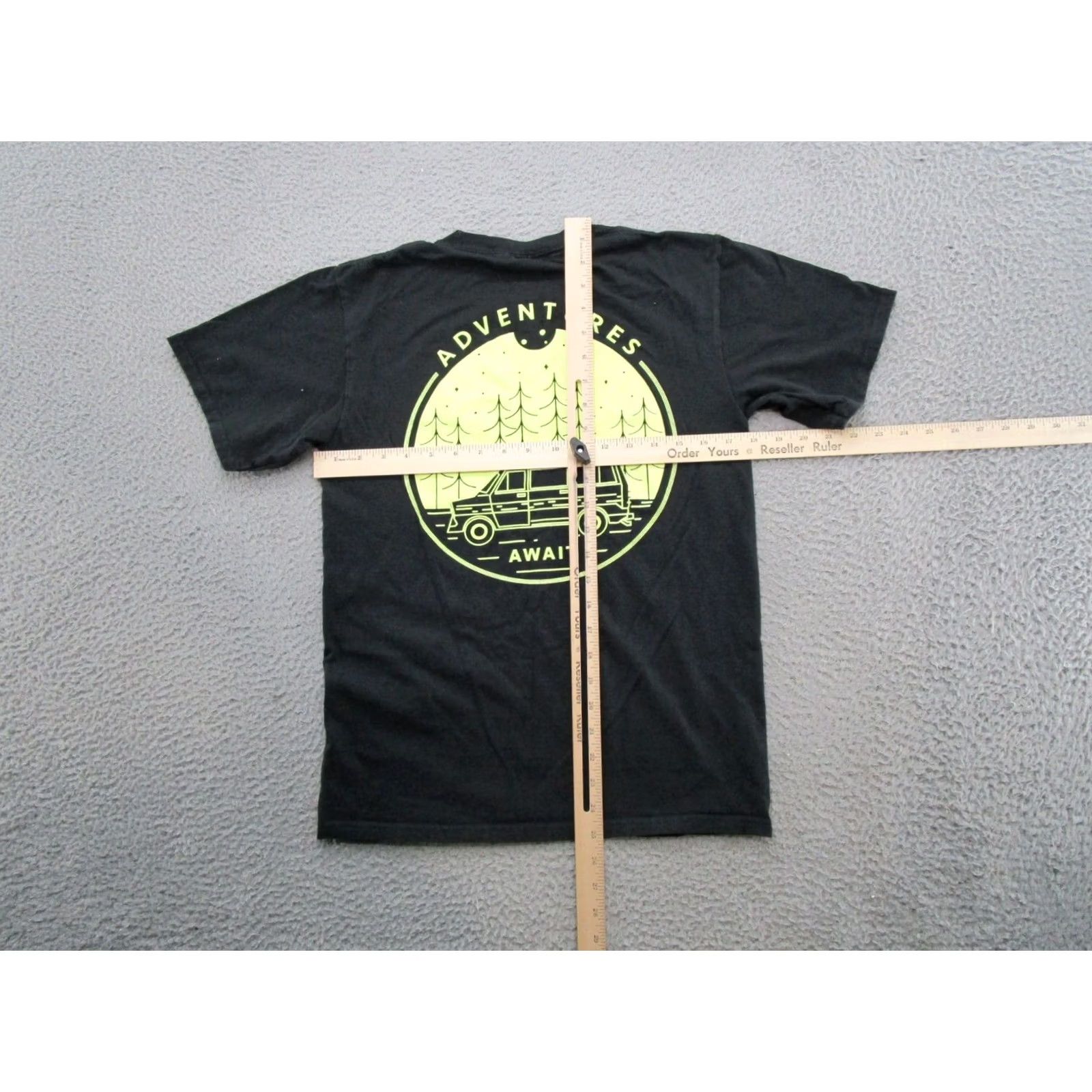 Doublet Dravus Adventure Awaits Double Sided Outdoor Camping Shirt Size Small Hiking Men Black T-Shirt Outdoor Double-Sided Mens S Size US S / EU 44-46 / 1 - 7 Thumbnail