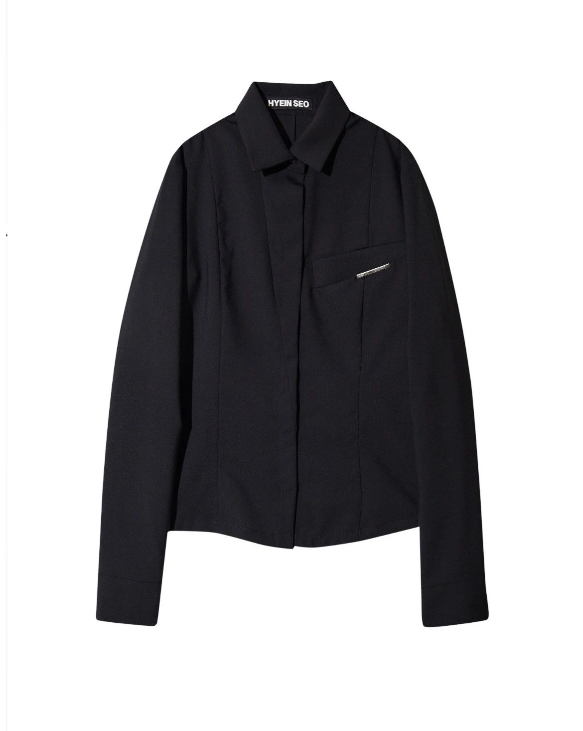 Hyein Seo Wool Slim Pin Shirt Size US L / EU 52-54 / 3 - 3 Thumbnail