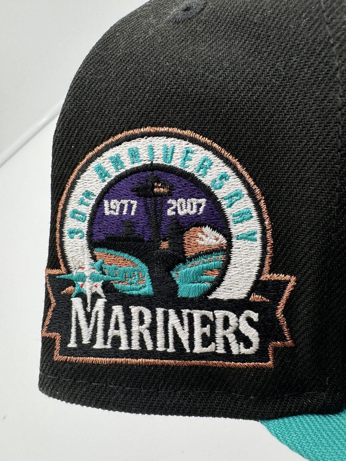 Capsule × New Era Capsule Hats Seattle Mariners 30th Anniversary Teal Fitted Size ONE SIZE - 7 Thumbnail