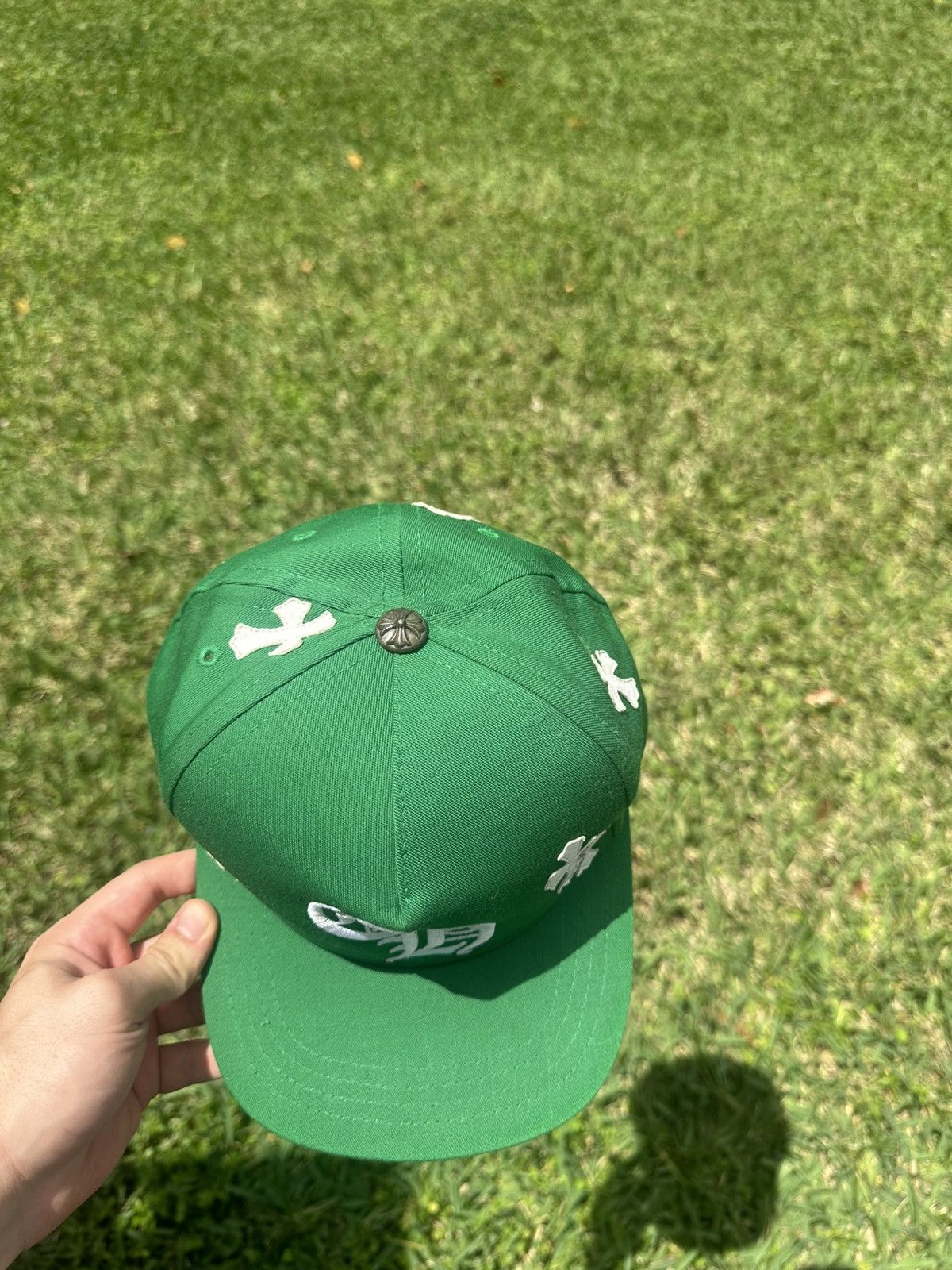 Chrome Hearts Chrome hearts CH hat green Size ONE SIZE - 3 Thumbnail