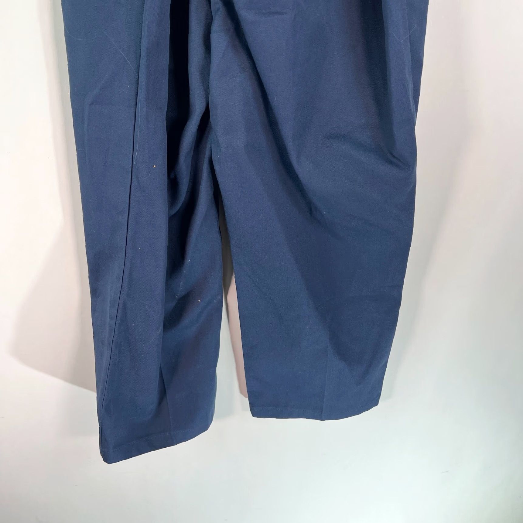 Dickies Dickies Mens 874 Original Fit Straight Leg Flat Front Blue Chino Pants 46X30 (Regular) MENS Flat Front, Chino, 874, Blue, Pants, 46x30 Size US 30 / EU 46 - 3 Thumbnail