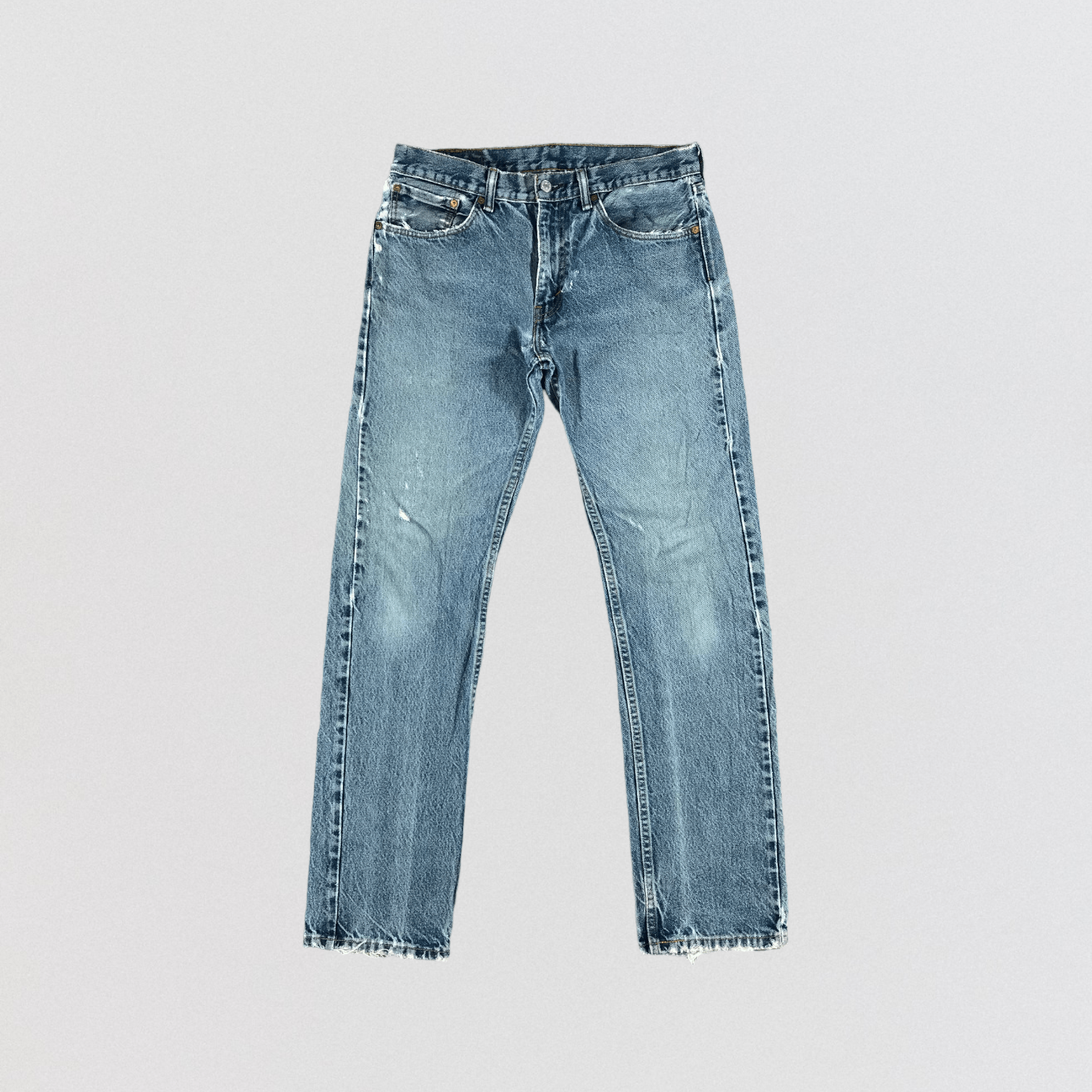 Levi's × Vintage Vintage Blue Wash Levis 505 Jeans-JM3076 Size US 33 - 1 Thumbnail