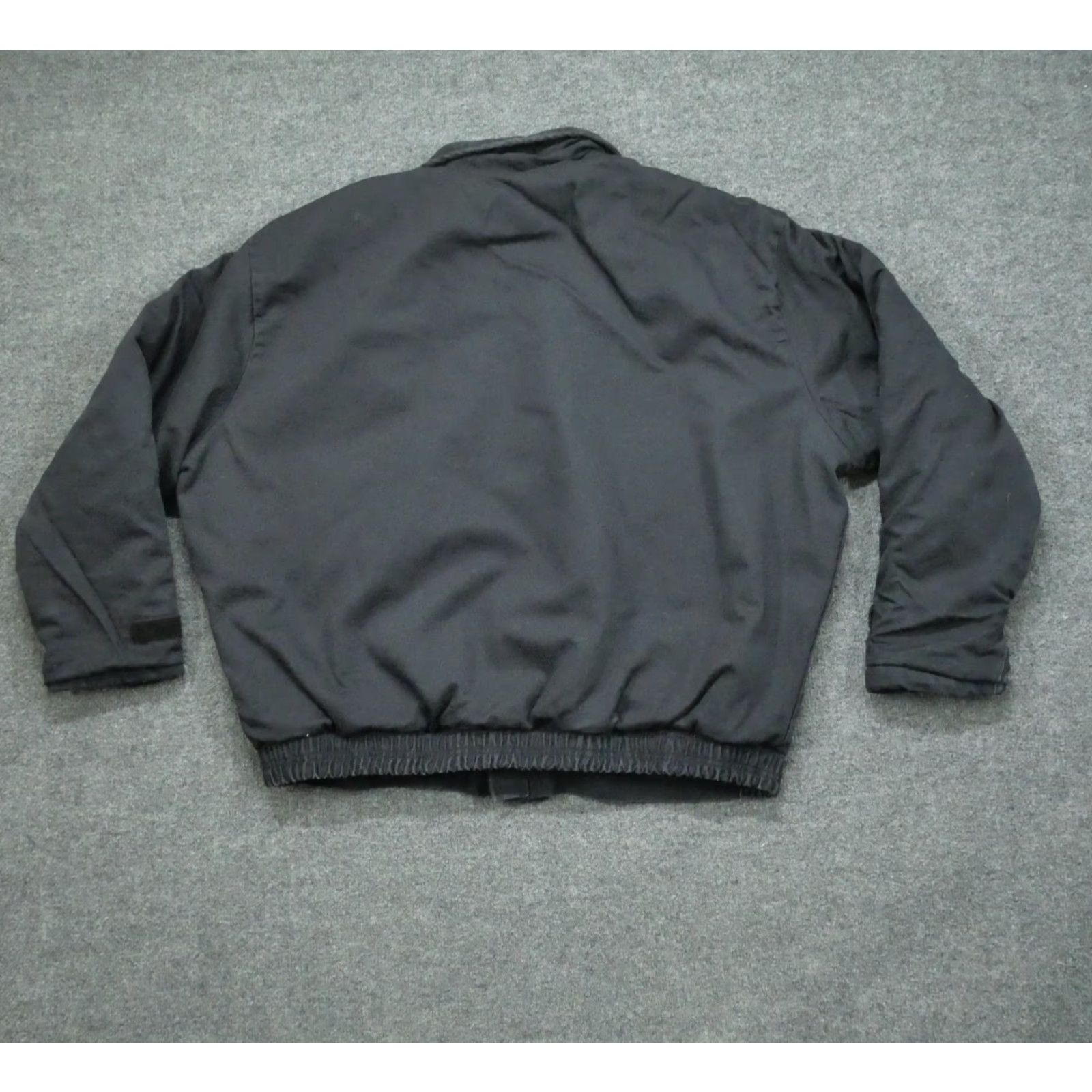 GAS Valero Jacket Mens XL Black Camo Quilt Lined Gas Station Coat Employee Saf Tech Size US XL / EU 56 / 4 - 7 Thumbnail