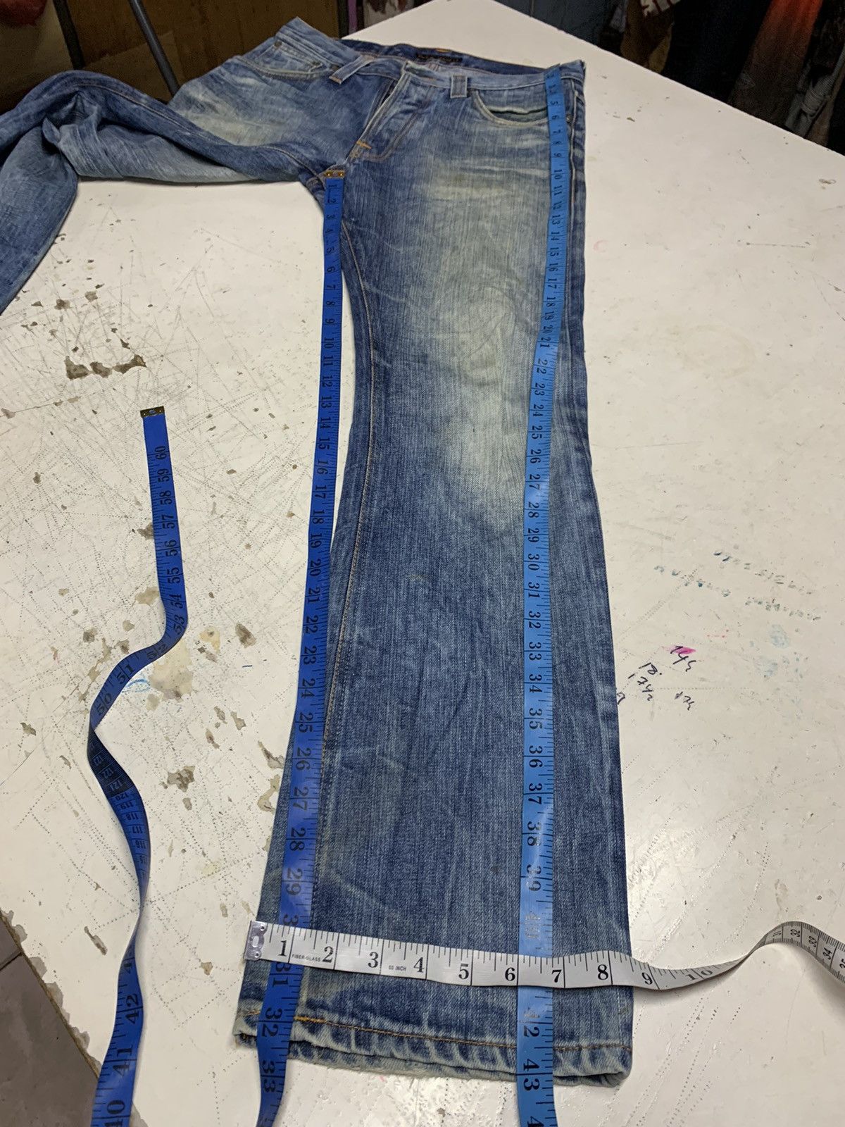Nudie Jeans Nudie high kai jeans men’s fashion Size US 32 / EU 48 - 21 Thumbnail