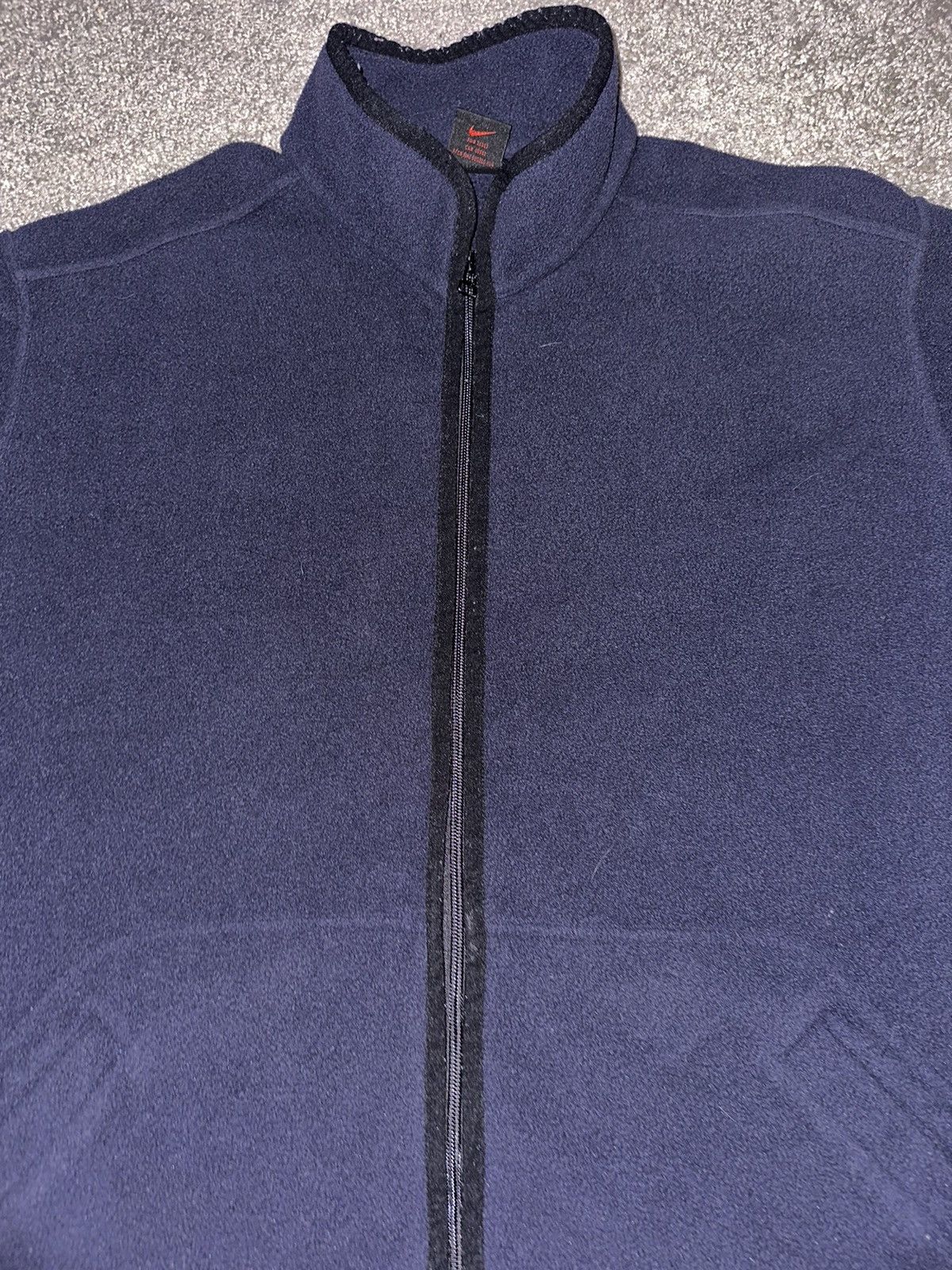 Nike × Vintage Vintage Y2K Nike Fleece Full Zip Sweatshirt Size US M / EU 48-50 / 2 - 3 Thumbnail