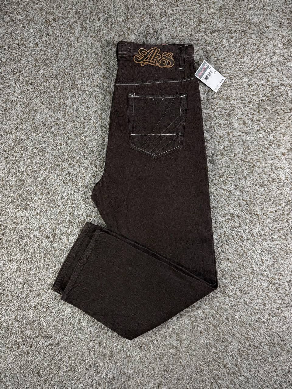 Akademiks Akademiks Denim Baggy Jeans Y2K Hip Hop Stitched Pocket Size US 36 / EU 52 - 2 Thumbnail
