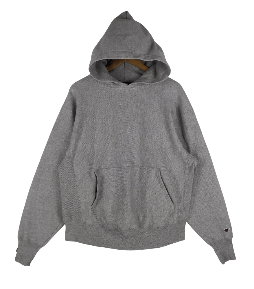 Champion Vintage 90s Champion Reverse Weave Hoodie Sweatshirt Size US L / EU 52-54 / 3 - 1 Thumbnail