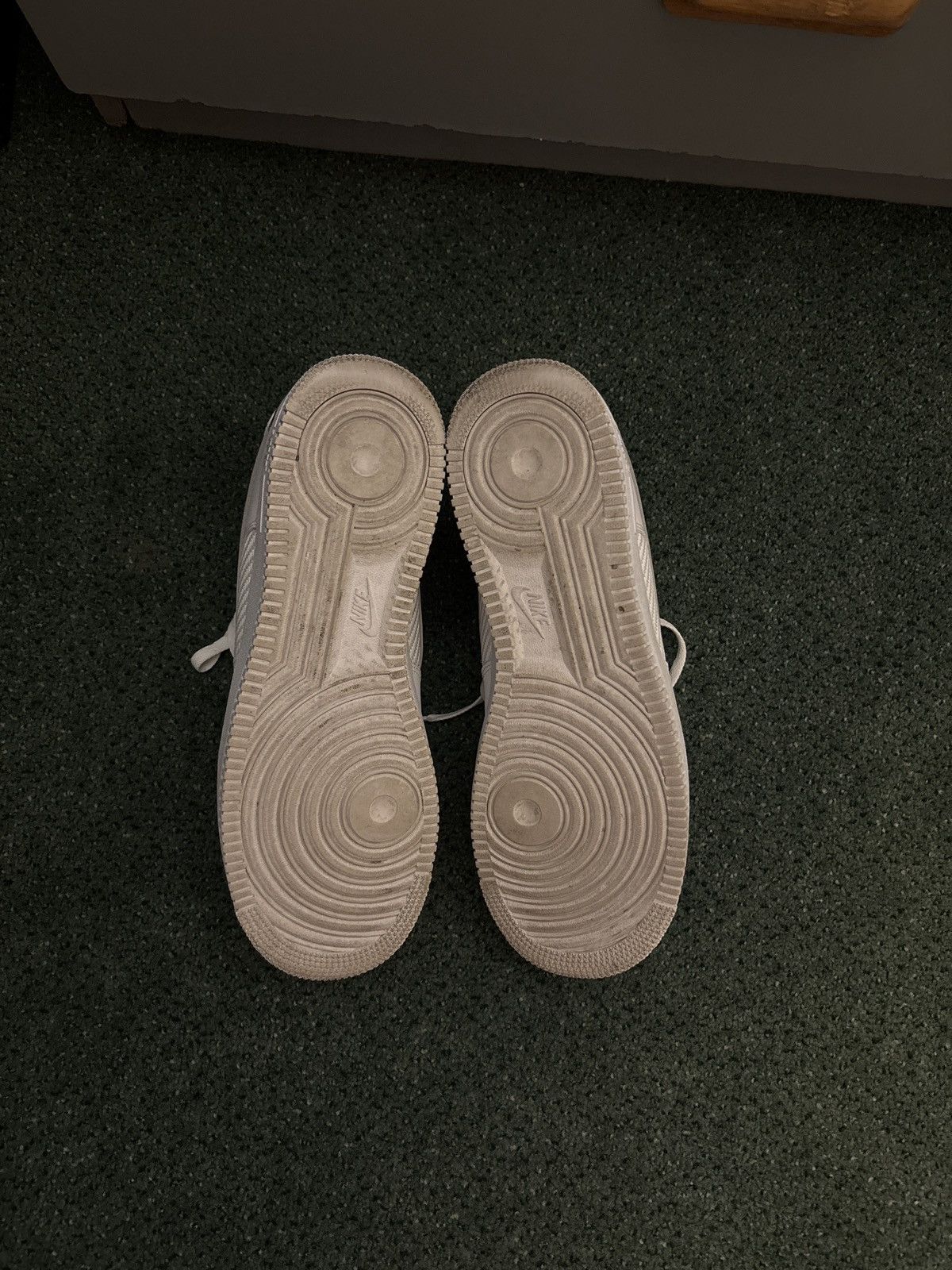 Nike Air Force 1 ‘07 ‘Double Swoosh - White Picante’ Size US 12 / EU 45 - 7 Thumbnail