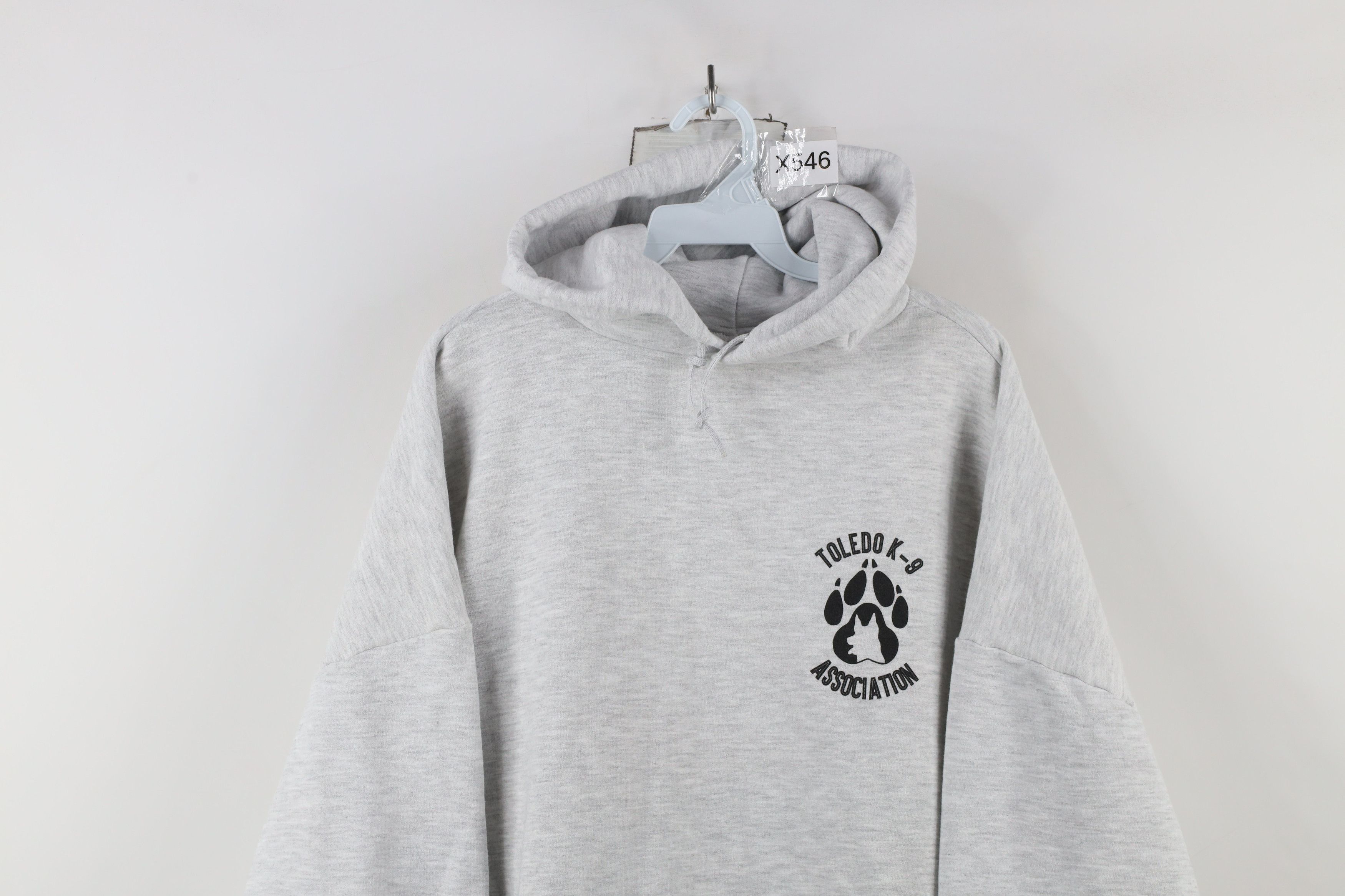 Vintage Vintage 90s Toledo K-9 Association Dog Hoodie Sweatshirt USA Size US XXL / EU 58 / 5 - 2 Thumbnail