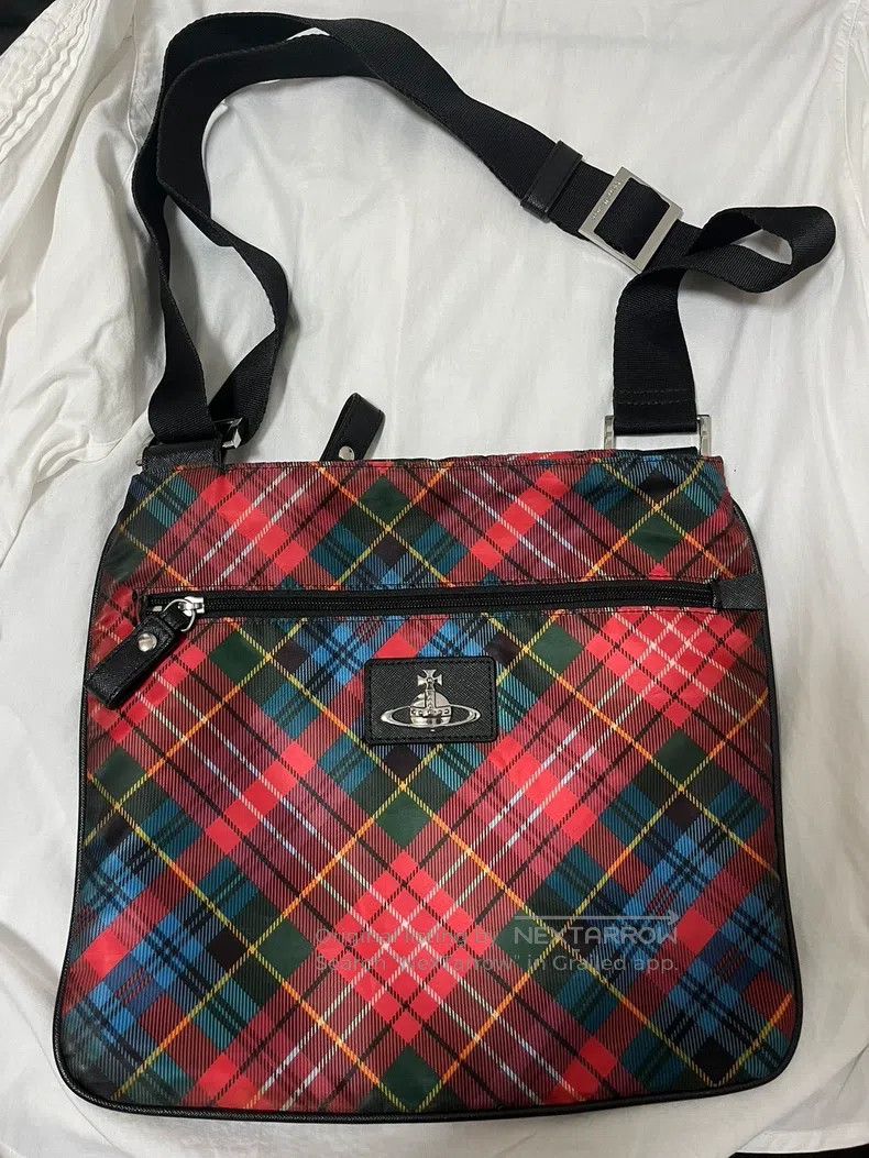 Vivienne Westwood Vivienne Westwood size os Plaid Crossbody Bag Size ONE SIZE - 1 Thumbnail