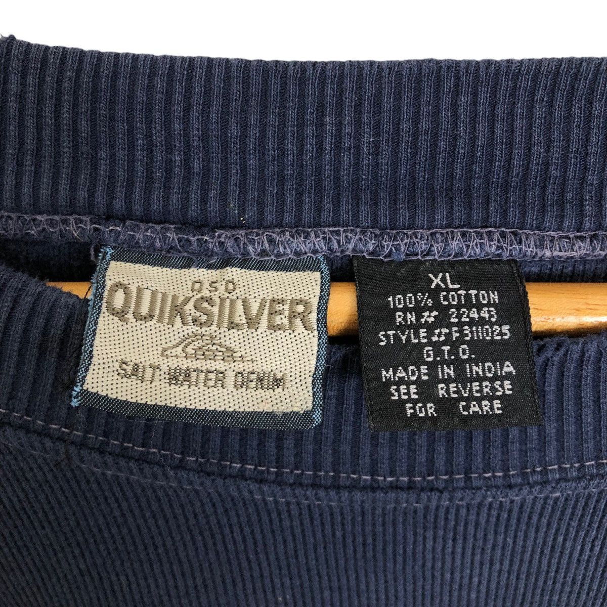 Quicksilver Vintage Quiksilver Crewneck Sweatshirt Pullover Oversized Size US XL / EU 56 / 4 - 10 Thumbnail