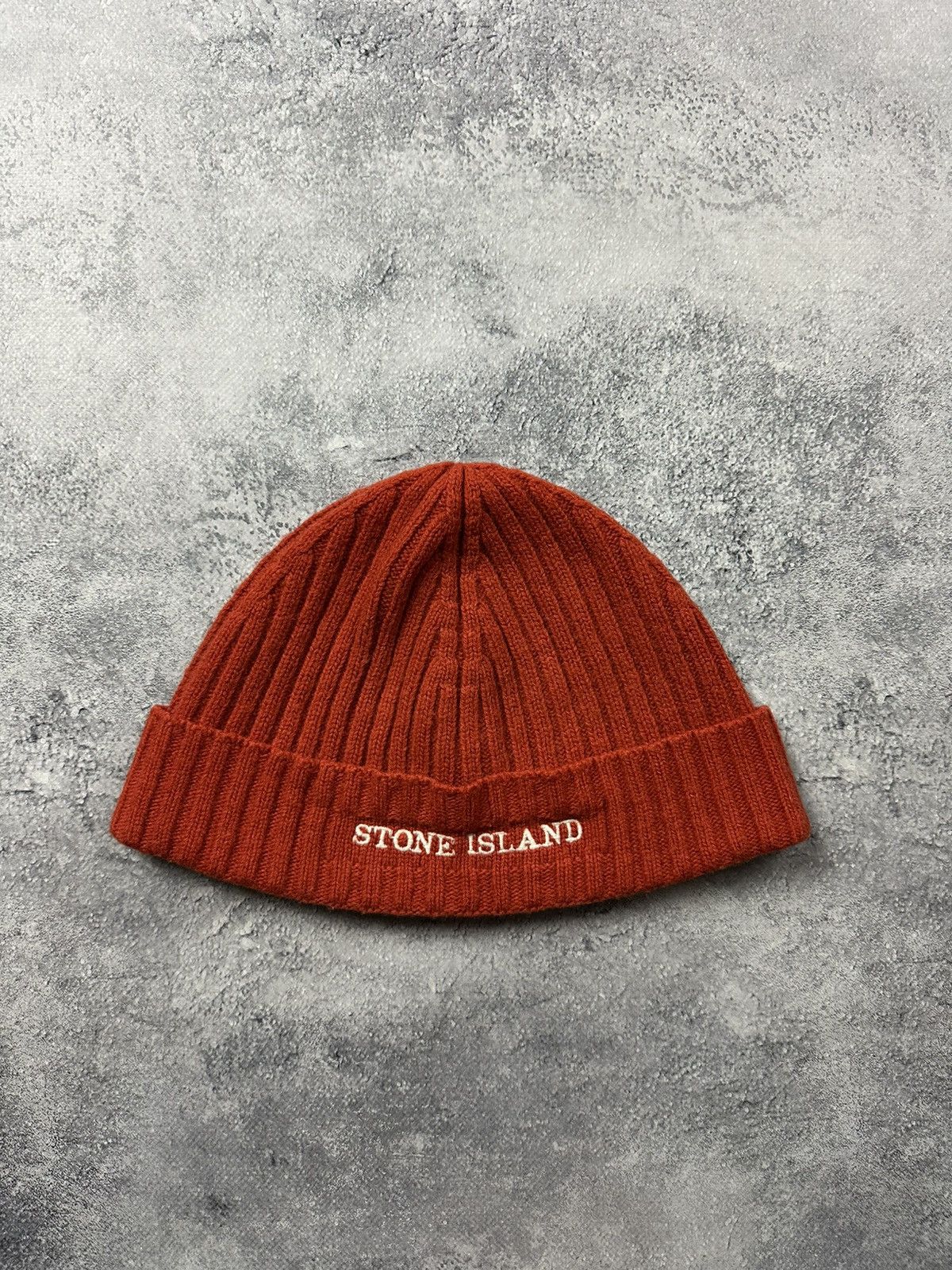 Stone Island Stone Island Beanie Wool Knit Hats 90s Embroidered Logo Cap Size ONE SIZE - 4 Thumbnail
