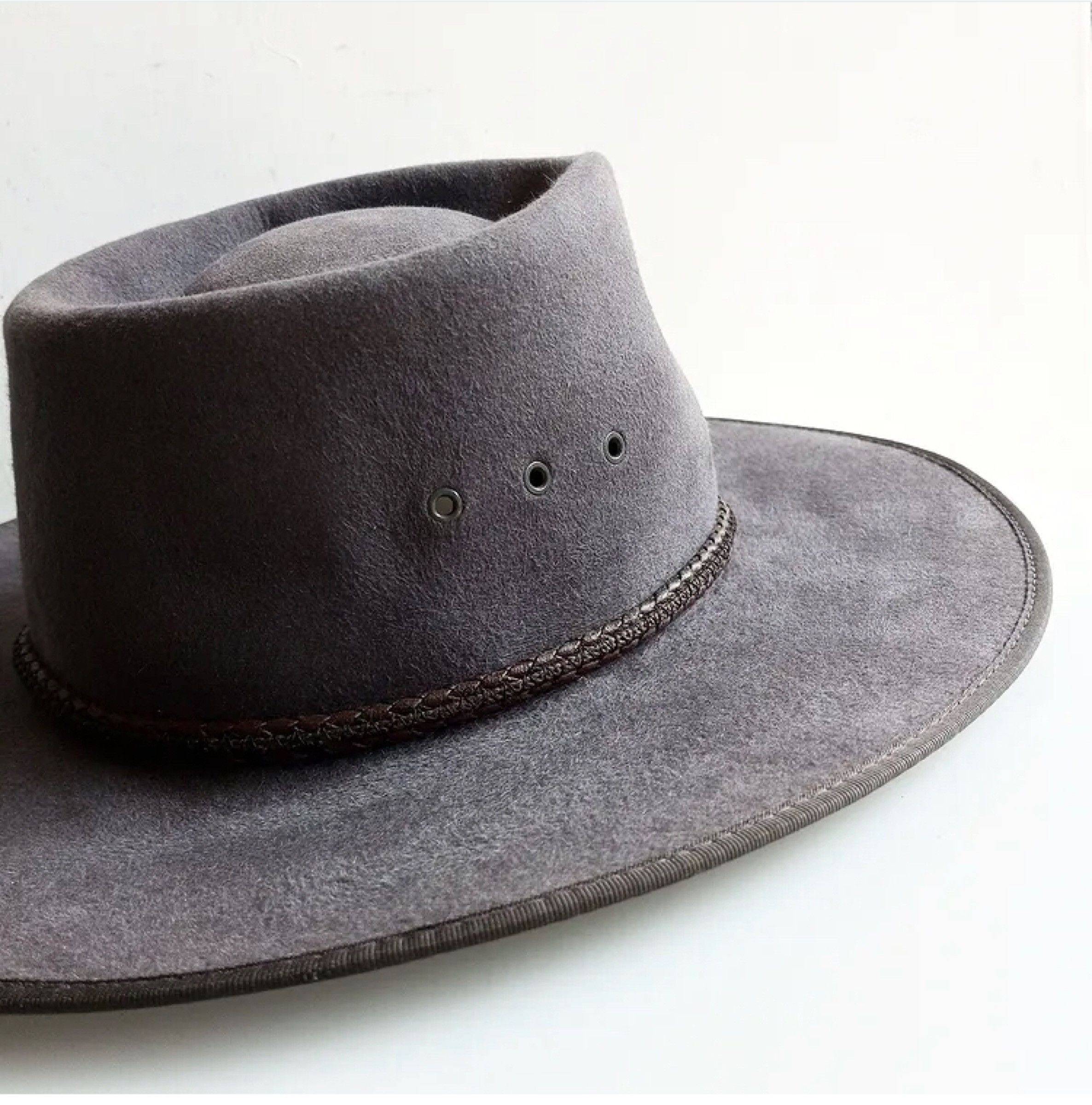Vintage Vintage Cowboy AKUBRA Imperial Quality Made In Australia Size ONE SIZE - 6 Thumbnail