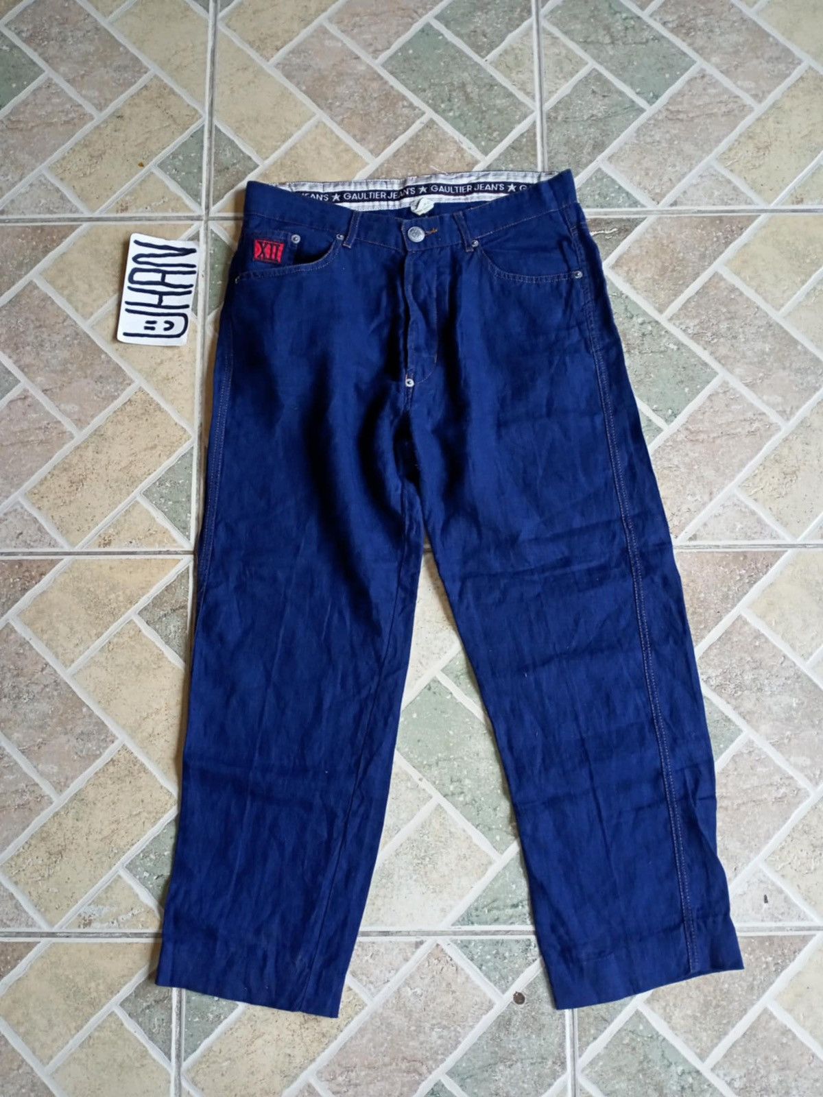 Jean Paul Gaultier VINTAGE JEAN PAUL GAULTIER JEANS Size US 31 - 2 Thumbnail