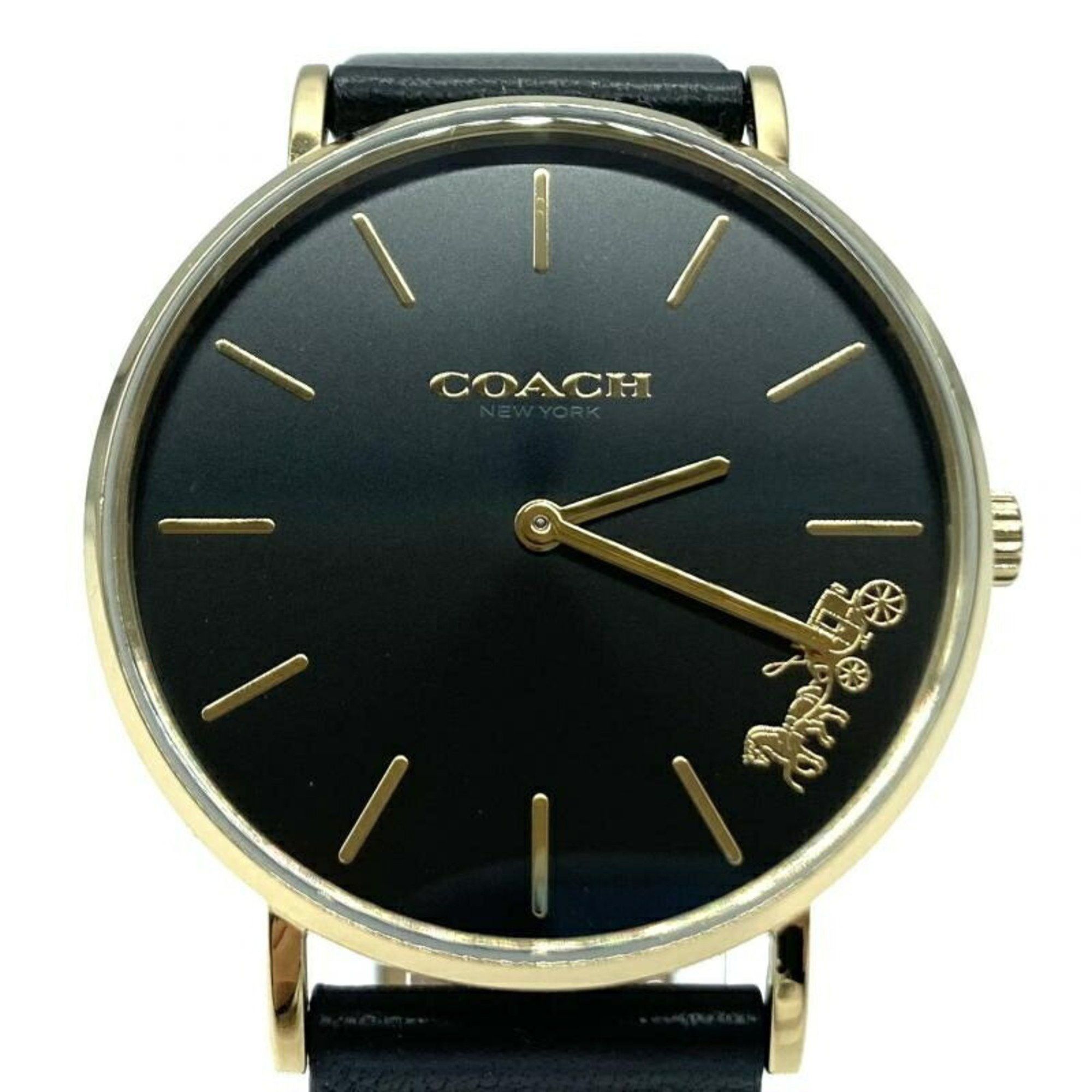 image of Coach Watch Ca.120.7.34.1709 Coach Black Quartz, Women's