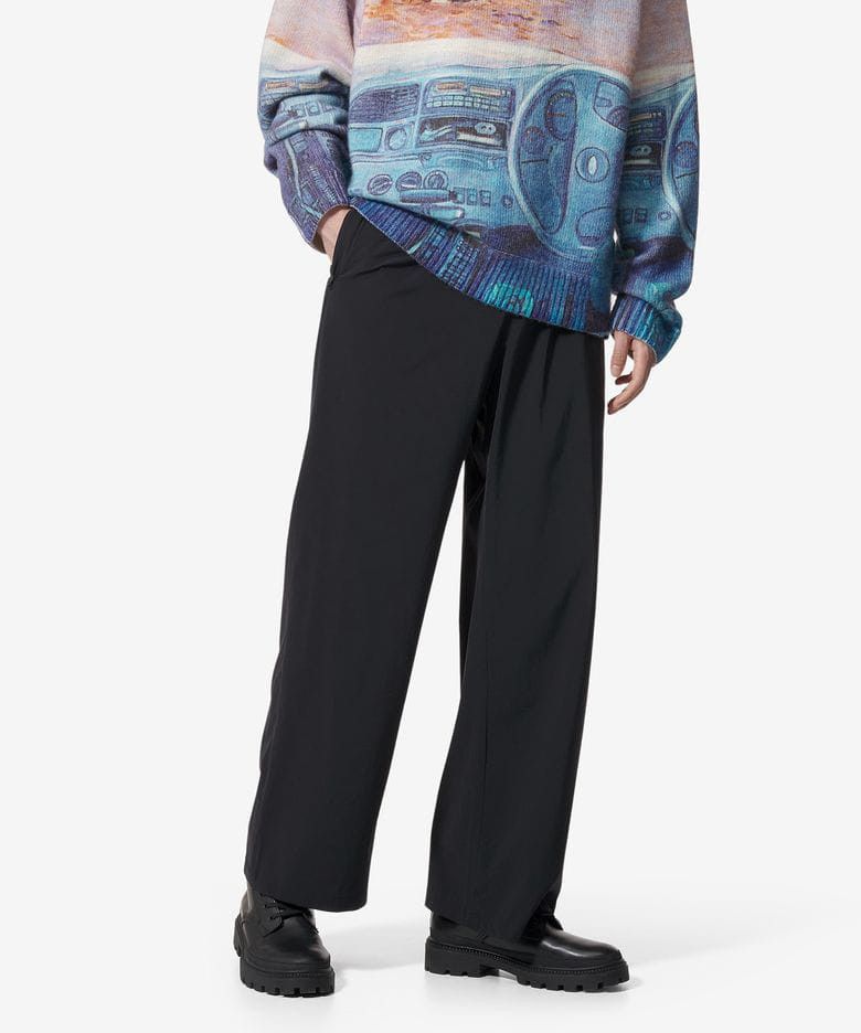 Balenciaga o1w1db10226 Track Pants in Black Size US 28 / EU 44 - 3 Thumbnail