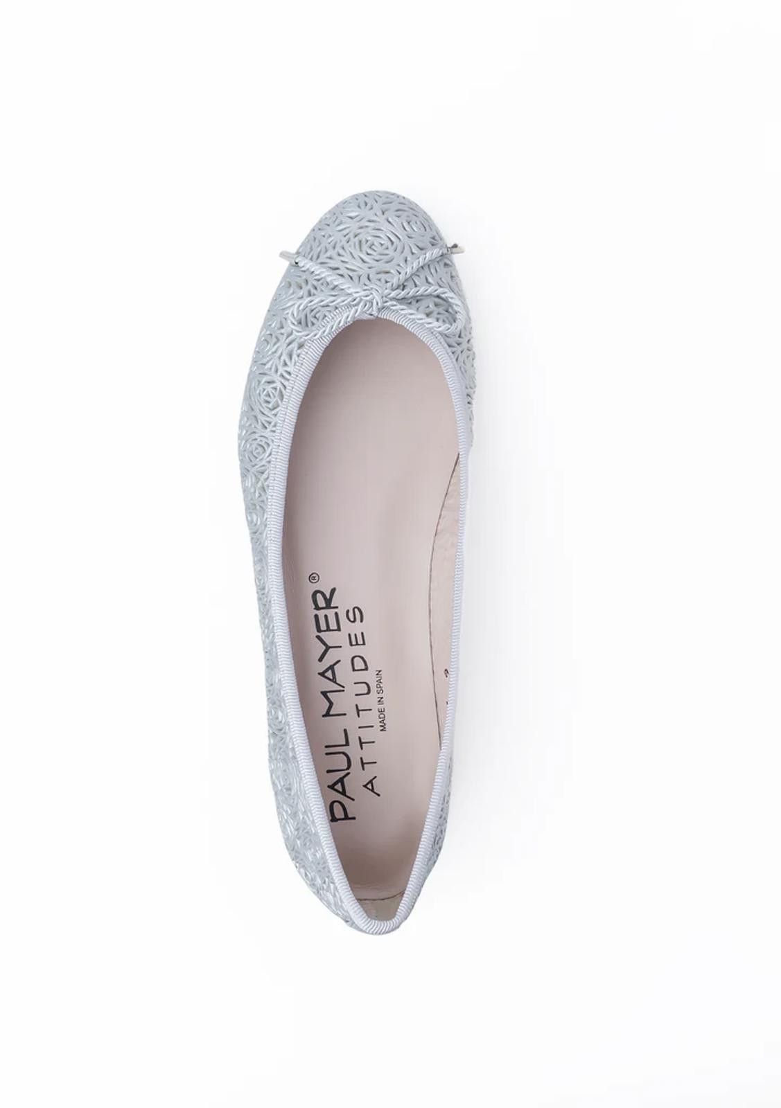 Designer Paul Mayer Attitudes Bingo Nappa Silver Size 6B - NWT (New) Size US 6 / IT 36 - 5 Thumbnail