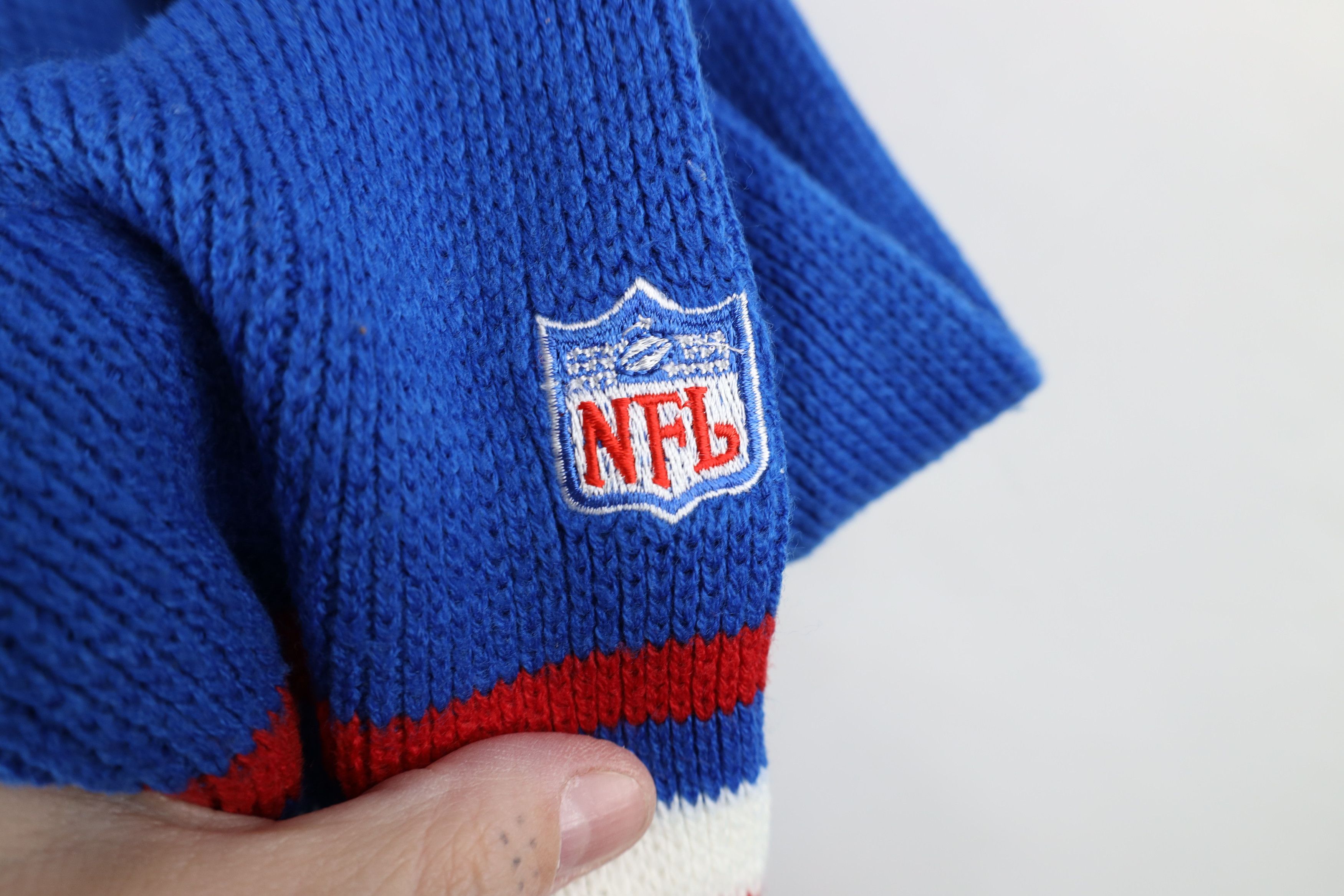 Starter Vintage 80s 90s Starter Giants Football Ribbed Knit Sweater Size US XL / EU 56 / 4 - 5 Thumbnail