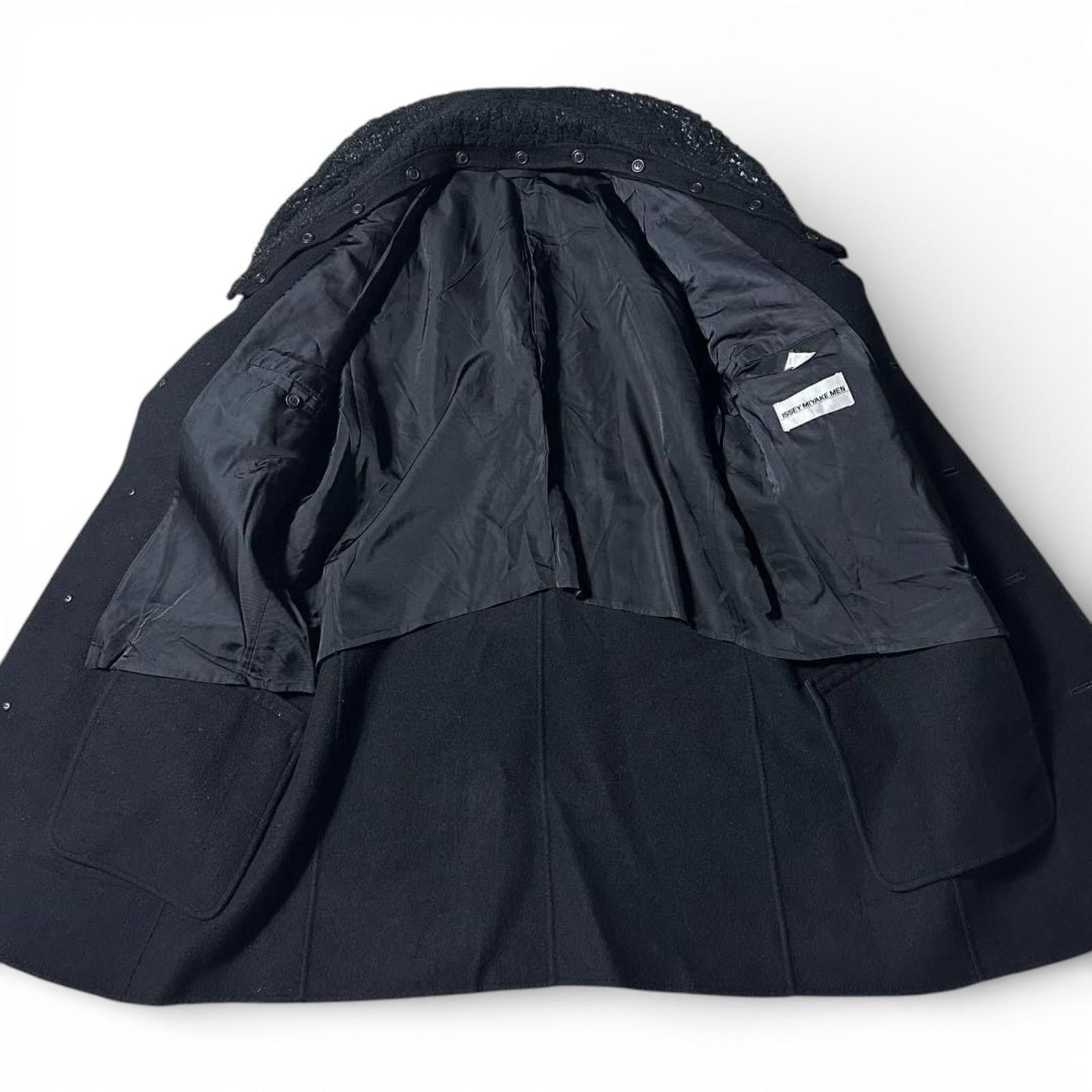 Issey Miyake 96AW ISSEY MIYAKE MEN archive Gang Coat Black Size US L / EU 52-54 / 3 - 7 Thumbnail
