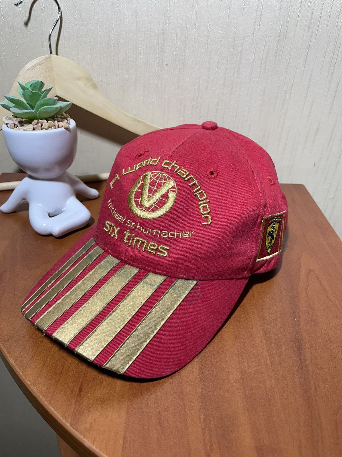 Ferrari × Vintage Michael Schumacher formula 1 Ferrari vintage racing cap Size ONE SIZE - 1 Thumbnail