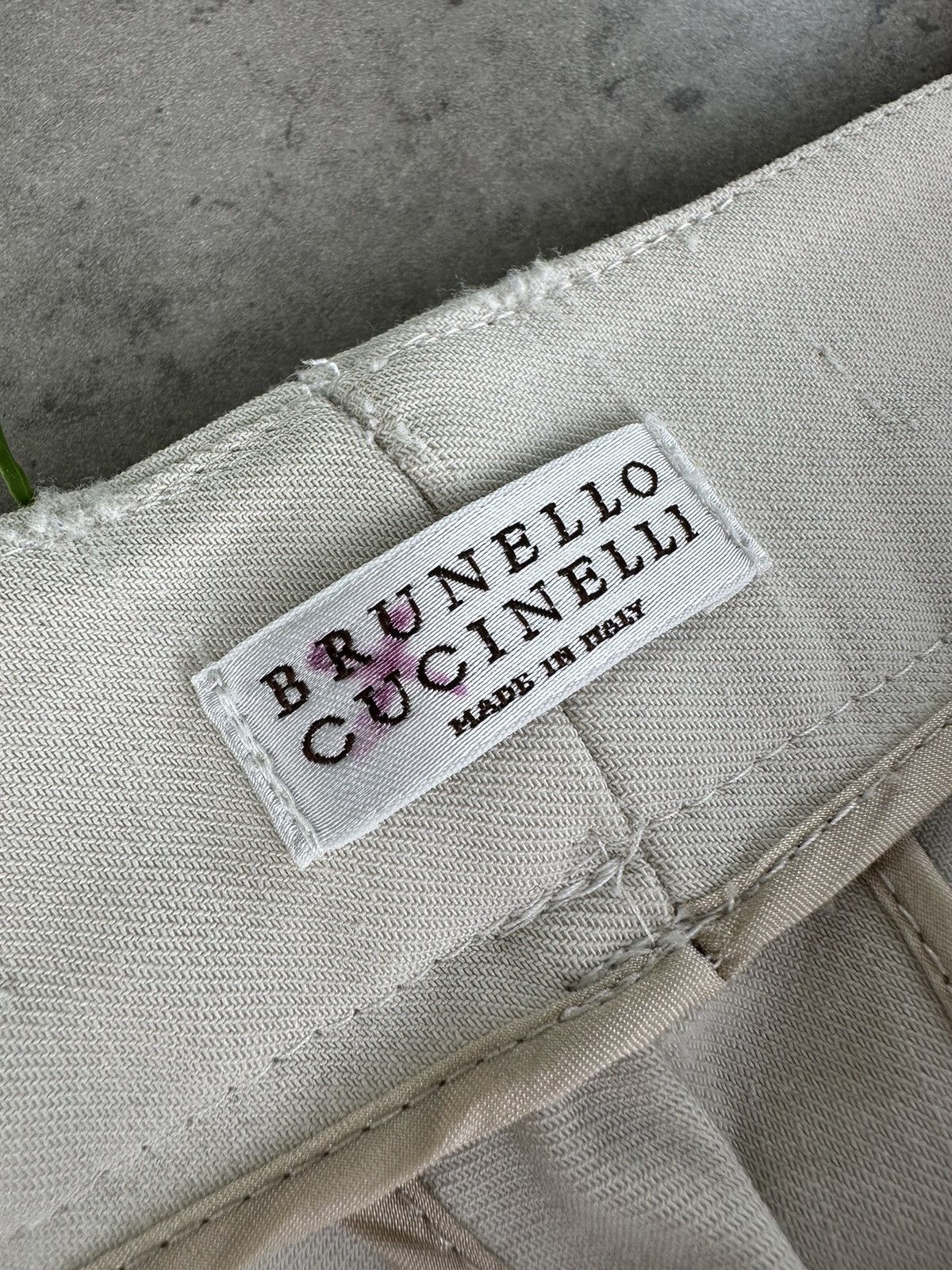Brunello Cucinelli Brunello Cucinelli Cropped Pants Size 28" / US 6 / IT 42 - 2 Thumbnail