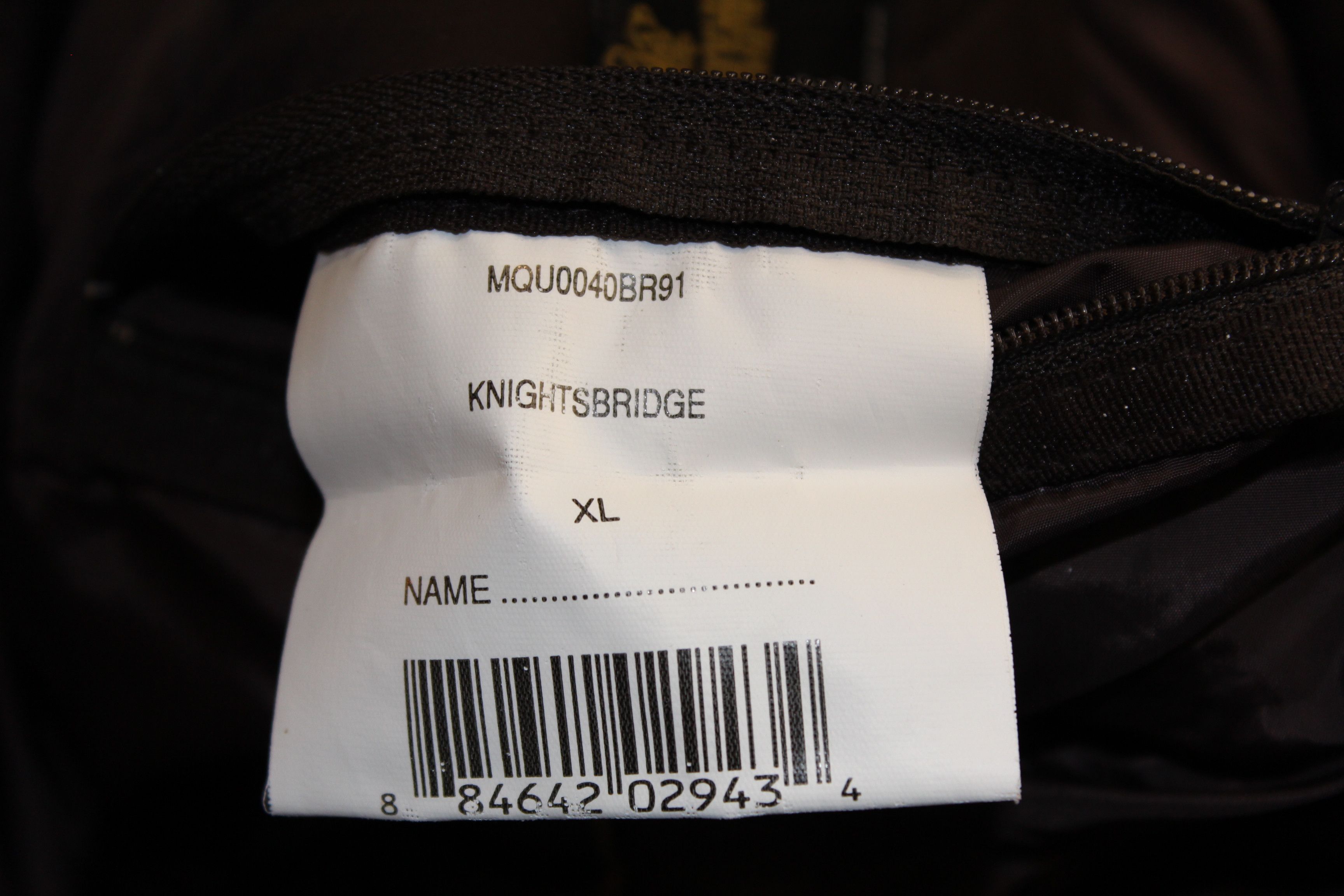 Barbour BARBOUR Knightsbridge Brown Quilted Jacket Size XL Size US XL / EU 56 / 4 - 8 Thumbnail