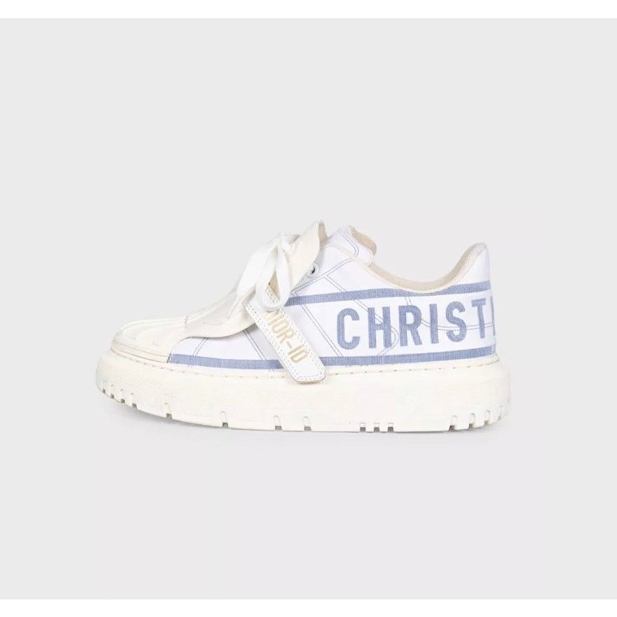 Dior Christian Dior-ID Textile Sneakers Size 37 Size US 6 / IT 36 - 1 Thumbnail
