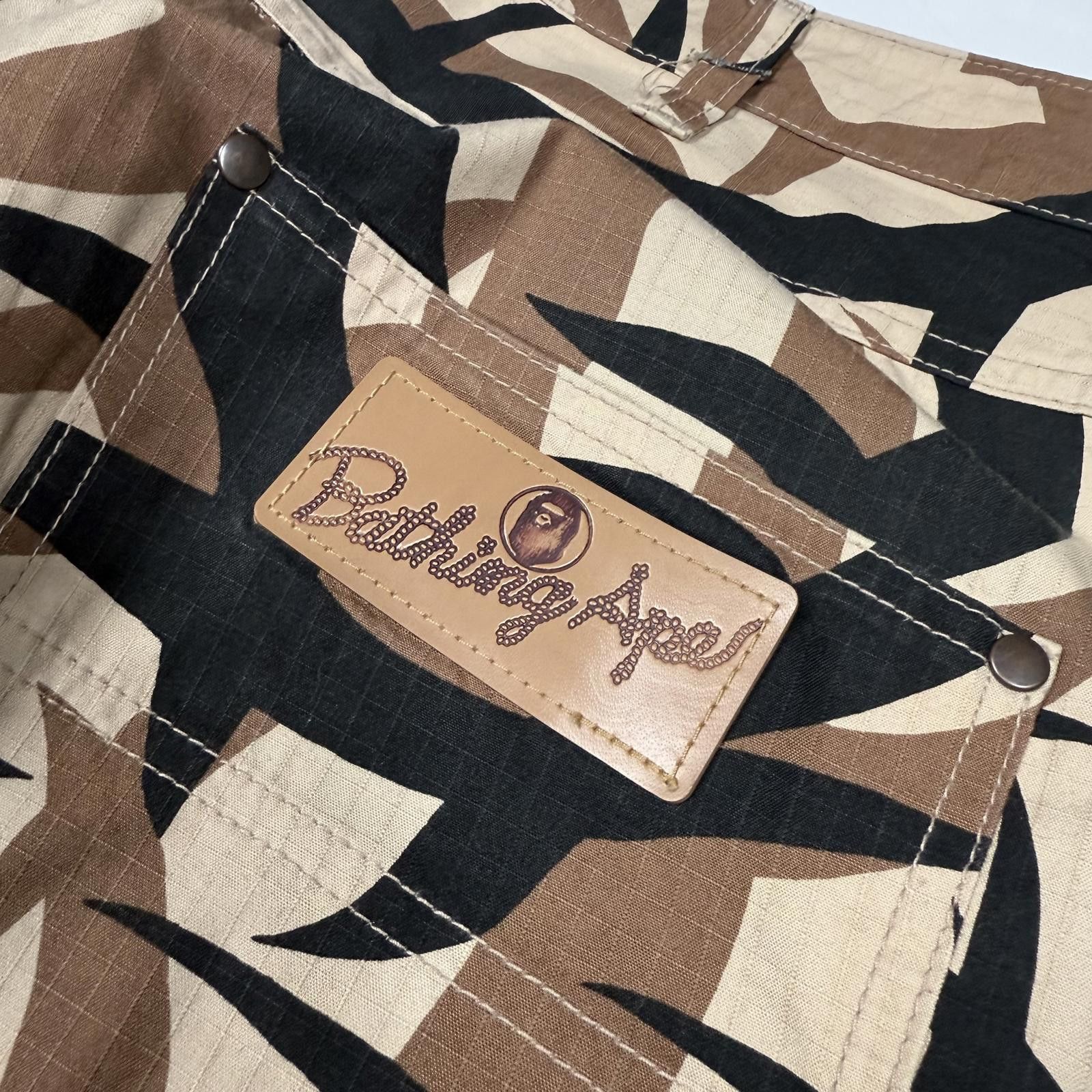 Bape × Vintage Tribal Camo Trousers Size US 31 - 8 Thumbnail