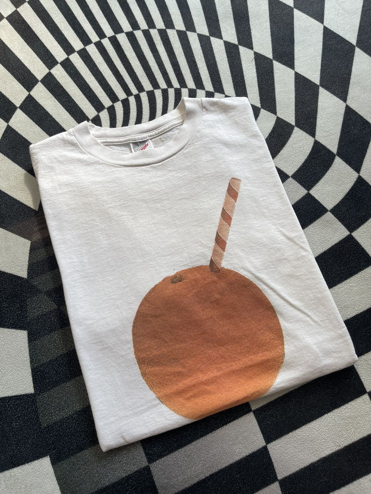 Vintage Vintage 90s Tropicana Pure Premium Orange Juice Promo Tee Size US L / EU 52-54 / 3 - 1 Thumbnail