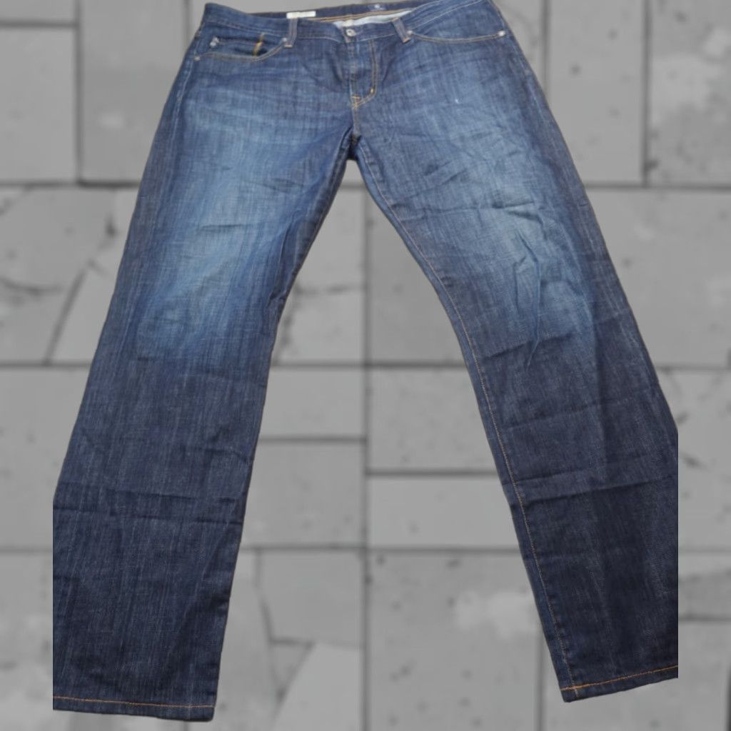 Vintage The Protege AJ Jeans 38 x 32 Blue Cotton Straight Made in USA Size US 38 / EU 54 - 1 Thumbnail