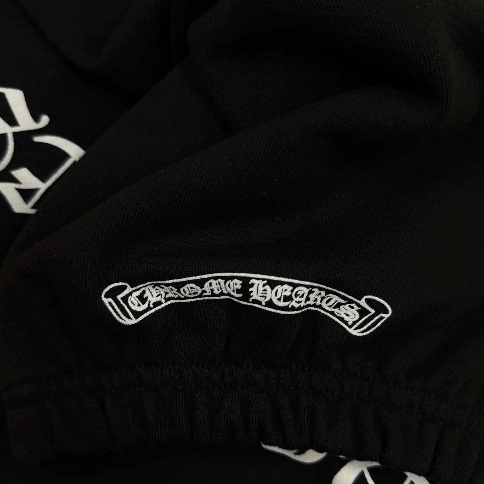 Chrome Hearts Chrome Hearts Black Scroll Logo Sweatpants Size US 34 / EU 50 - 5 Thumbnail