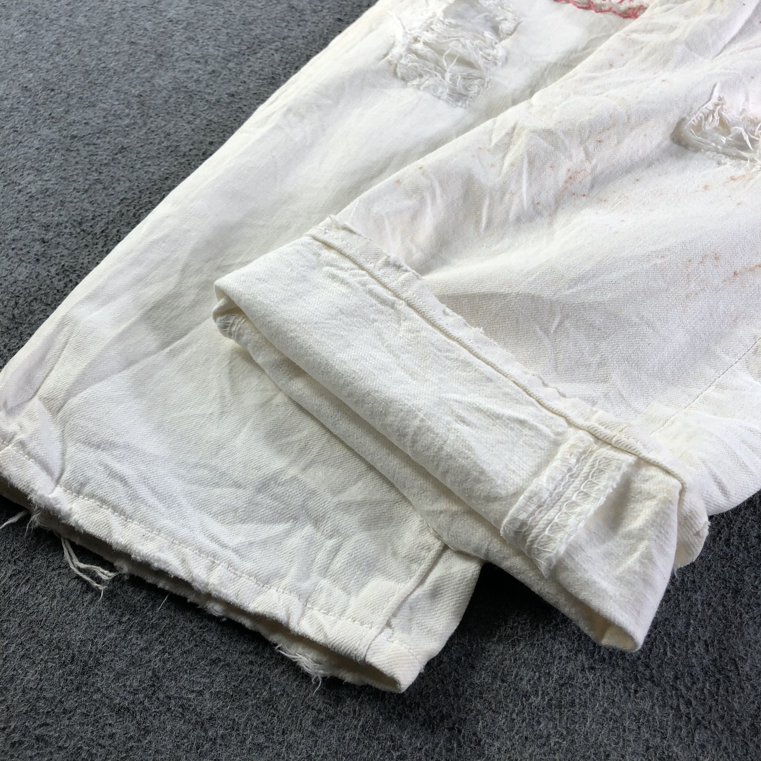 Levi's 90s Vintage Light Wash Levis 501 Jeans-J3988 Size US 34 / EU 50 - 7 Thumbnail