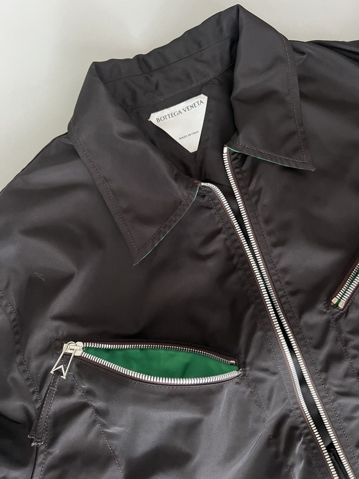 Bottega Veneta Bottega Veneta Sample Zipper Gabardine Jacket Size US S / EU 44-46 / 1 - 5 Thumbnail