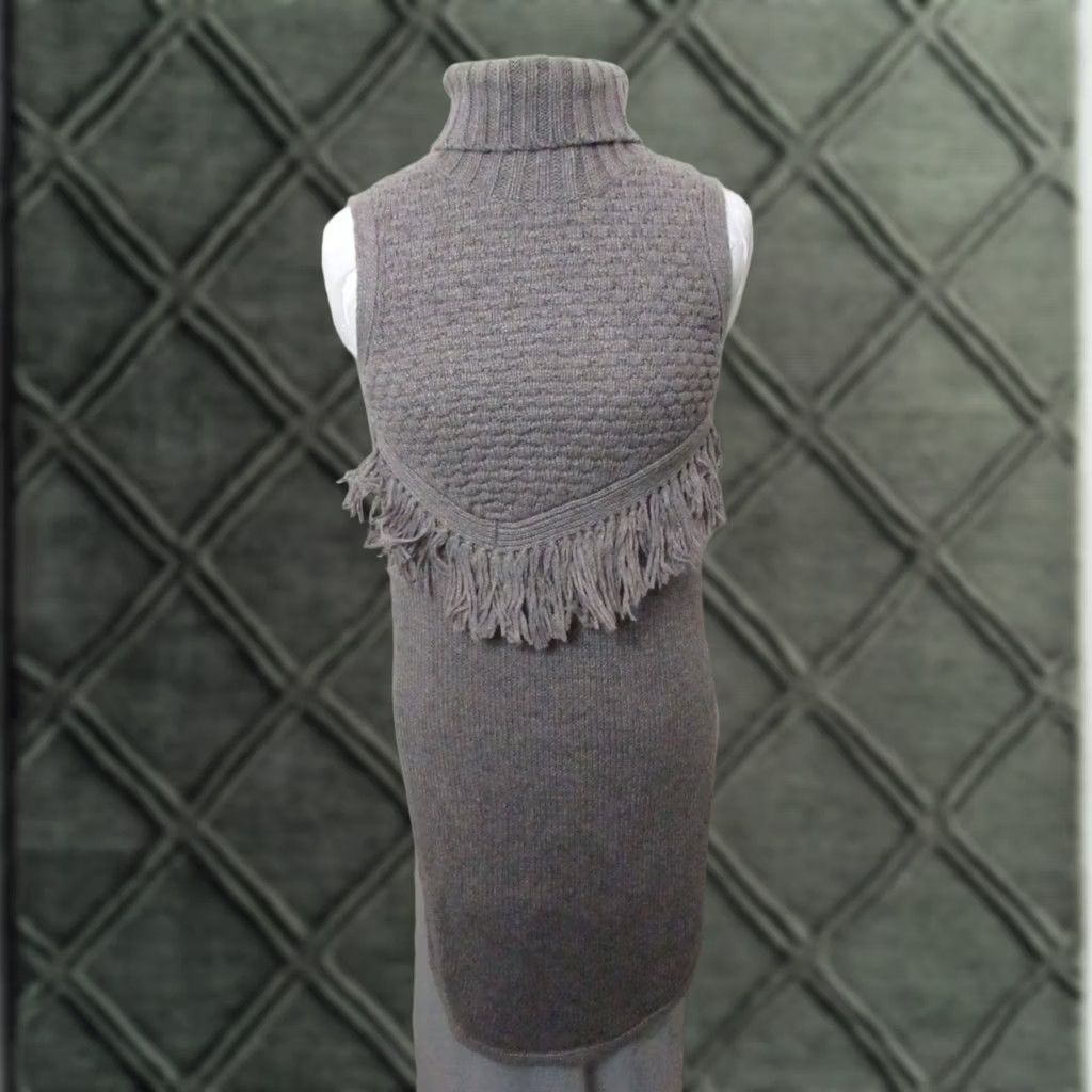 Anthropologie Anthropologie Nomad by Morgan Carper Wool Blend Grey Knit Dress Womens Size XS Size XS / US 0-2 / IT 36-38 - 1 Thumbnail