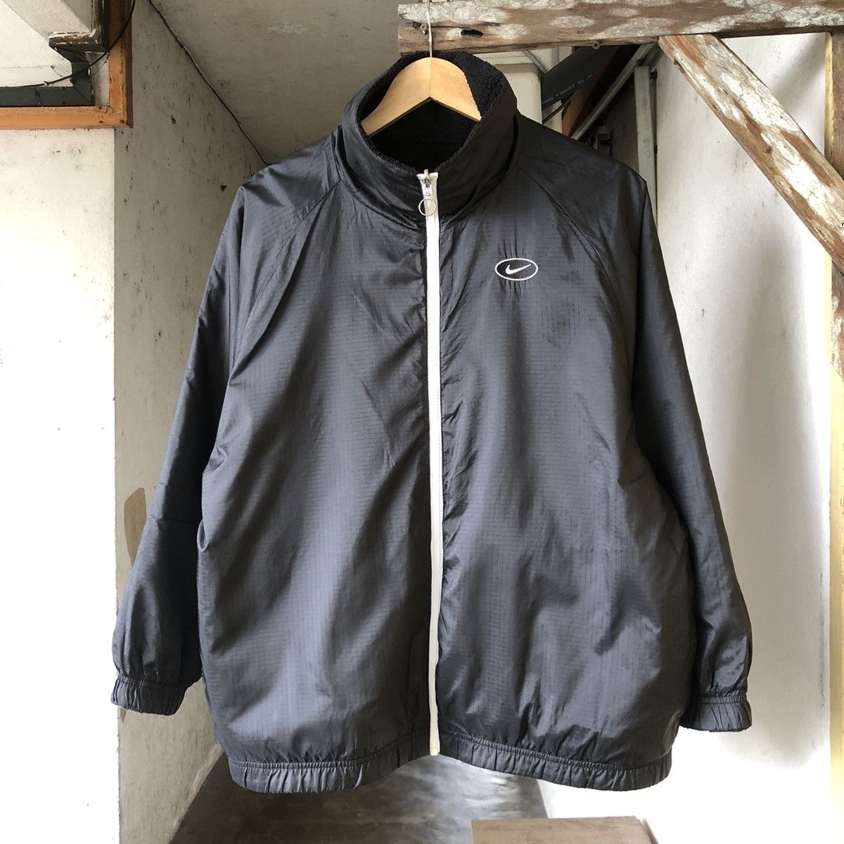 Nike Nike Big Swoosh Fleece Reversible Jacket Size US M / EU 48-50 / 2 - 3 Thumbnail