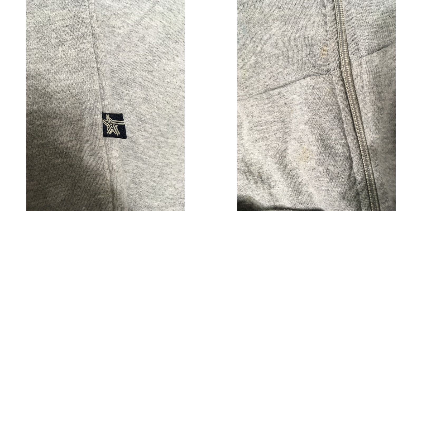 Blondo VINTAGE bb london Sweatshirt Crew Neck Zip 2XL Gray Embroidered Graphic Print 80s London Mens Womens Unisex Adults Size US XXL / EU 58 / 5 - 9 Thumbnail