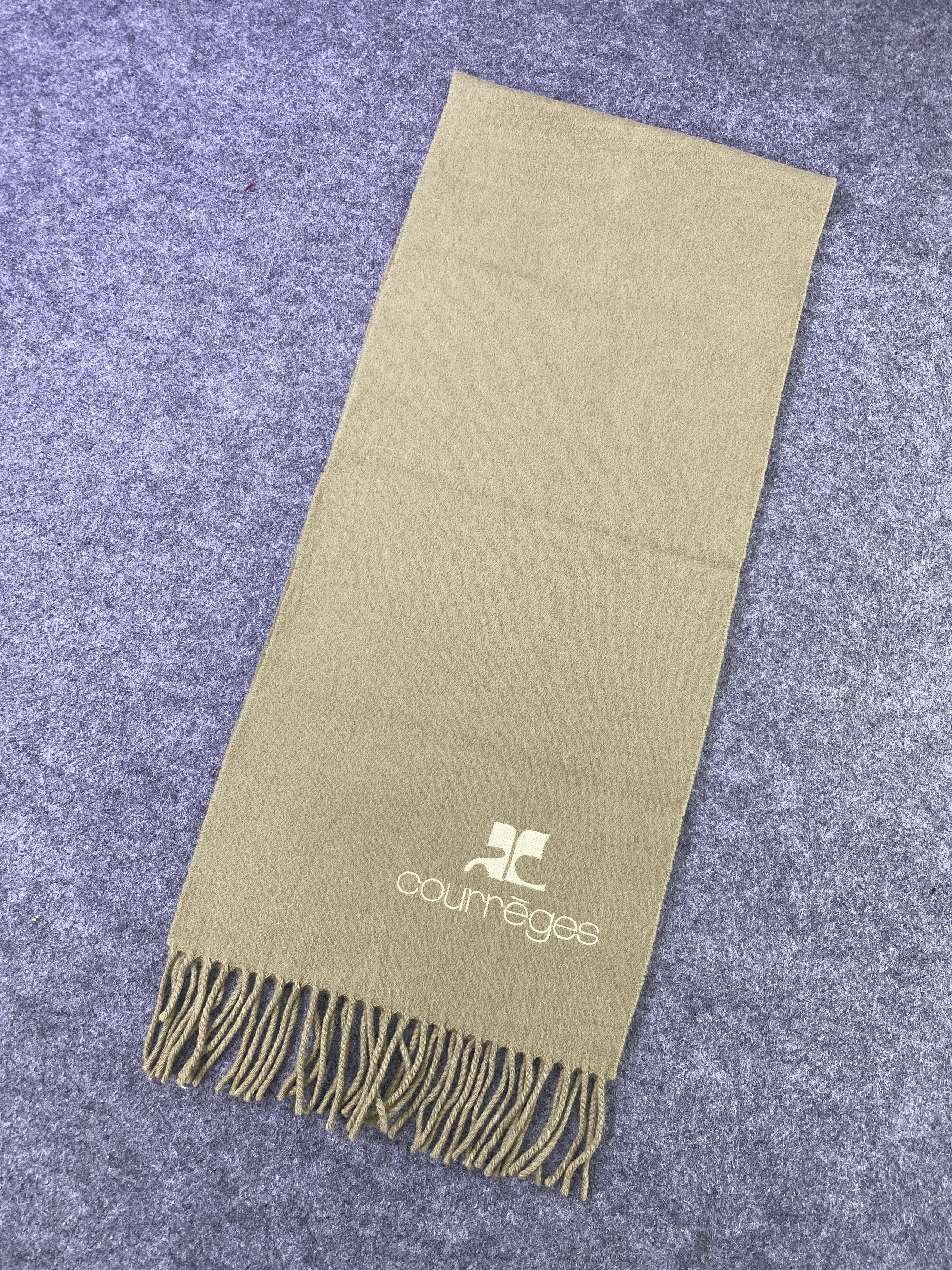 Courreges × Vintage Courreges Scarf / Muffler / Neckwear -T1023 Size ONE SIZE - 2 Thumbnail