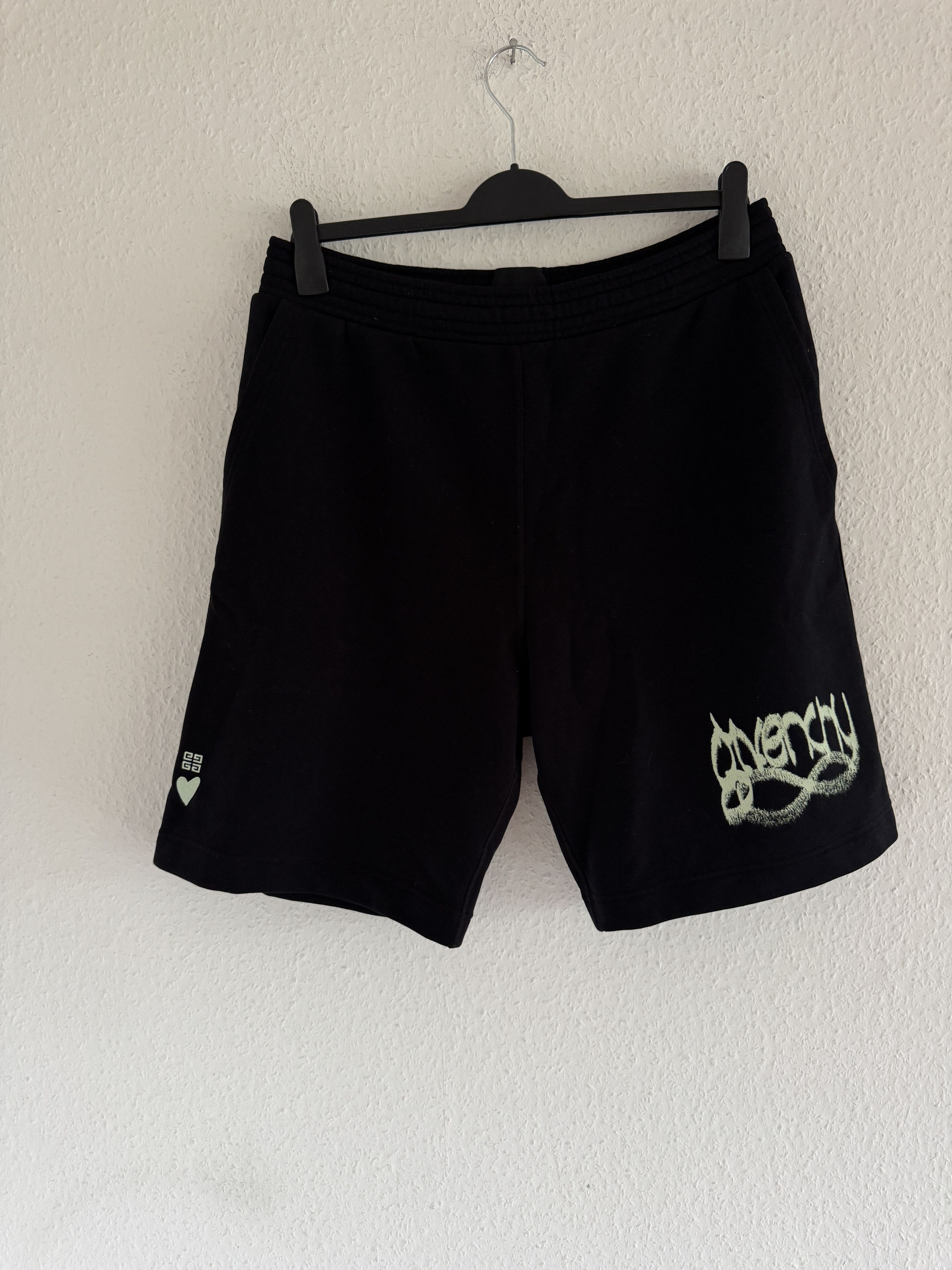 Chito × Givenchy Infinity Print Cotton Bermuda Shorts Size US 34 / EU 50 - 1 Thumbnail