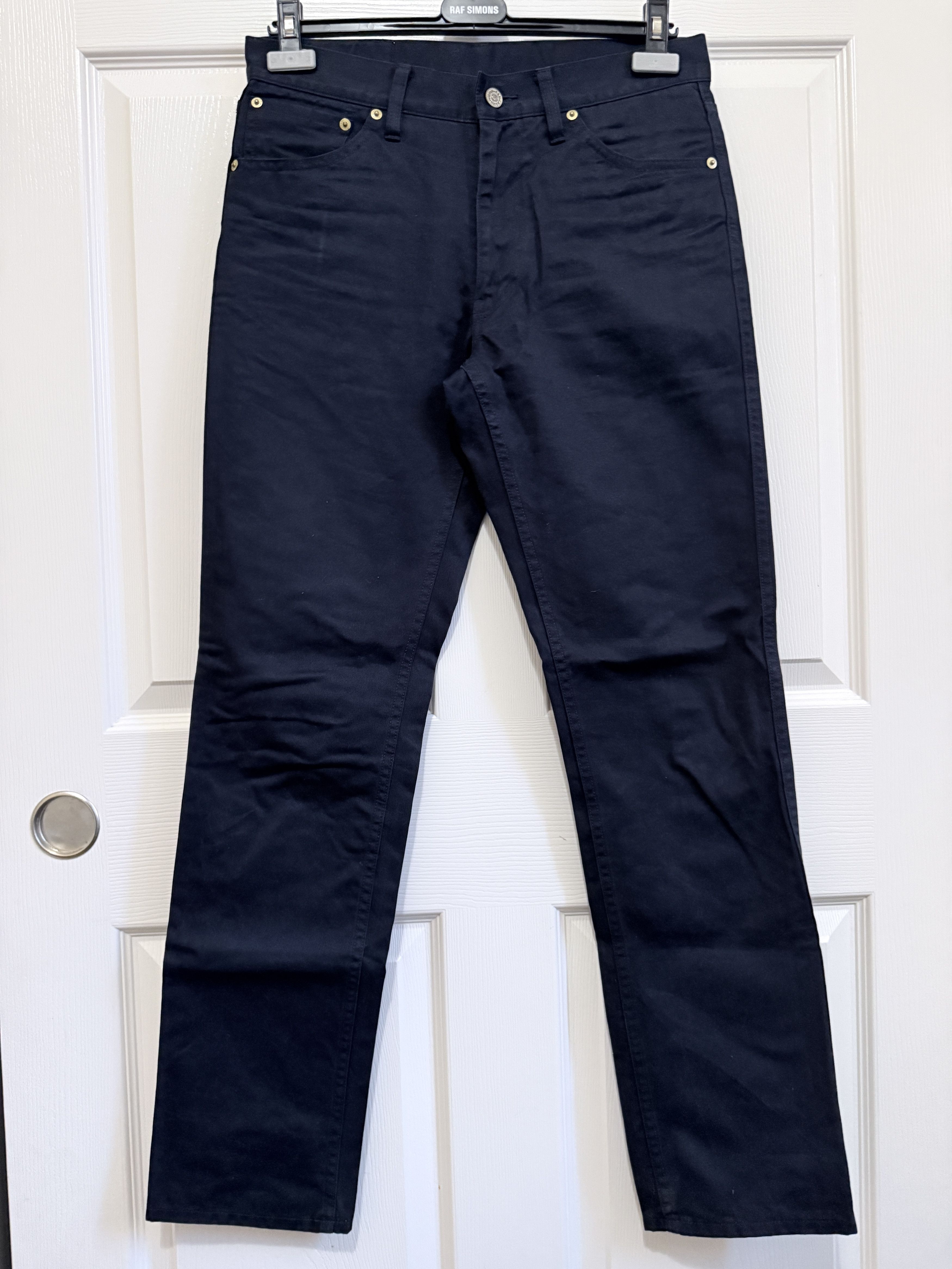 Visvim Fluxus Chino Trousers Navy Blue Size US 30 / EU 46 - 1 Thumbnail
