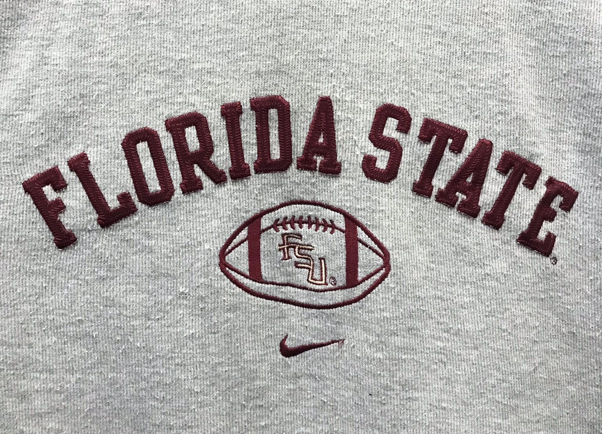 Nike × Vintage Vintage Nike Team Florida State Sweatshirt Size US M / EU 48-50 / 2 - 4 Thumbnail