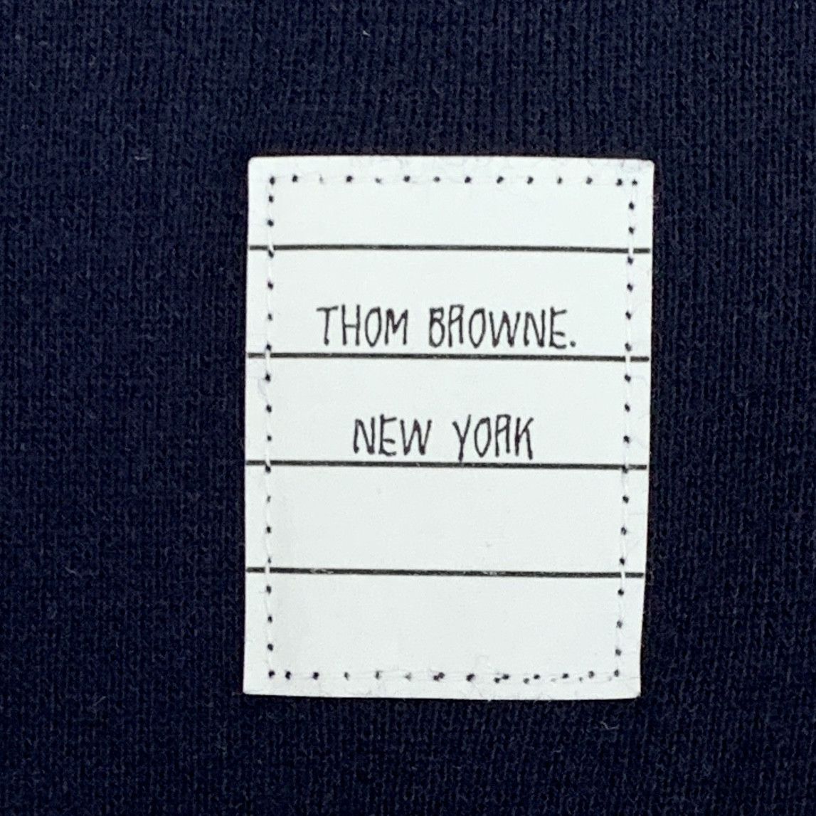 Thom Browne Thom Browne Four-Bar Sweatpants Navy (38) Size US 38 / EU 54 - 5 Thumbnail