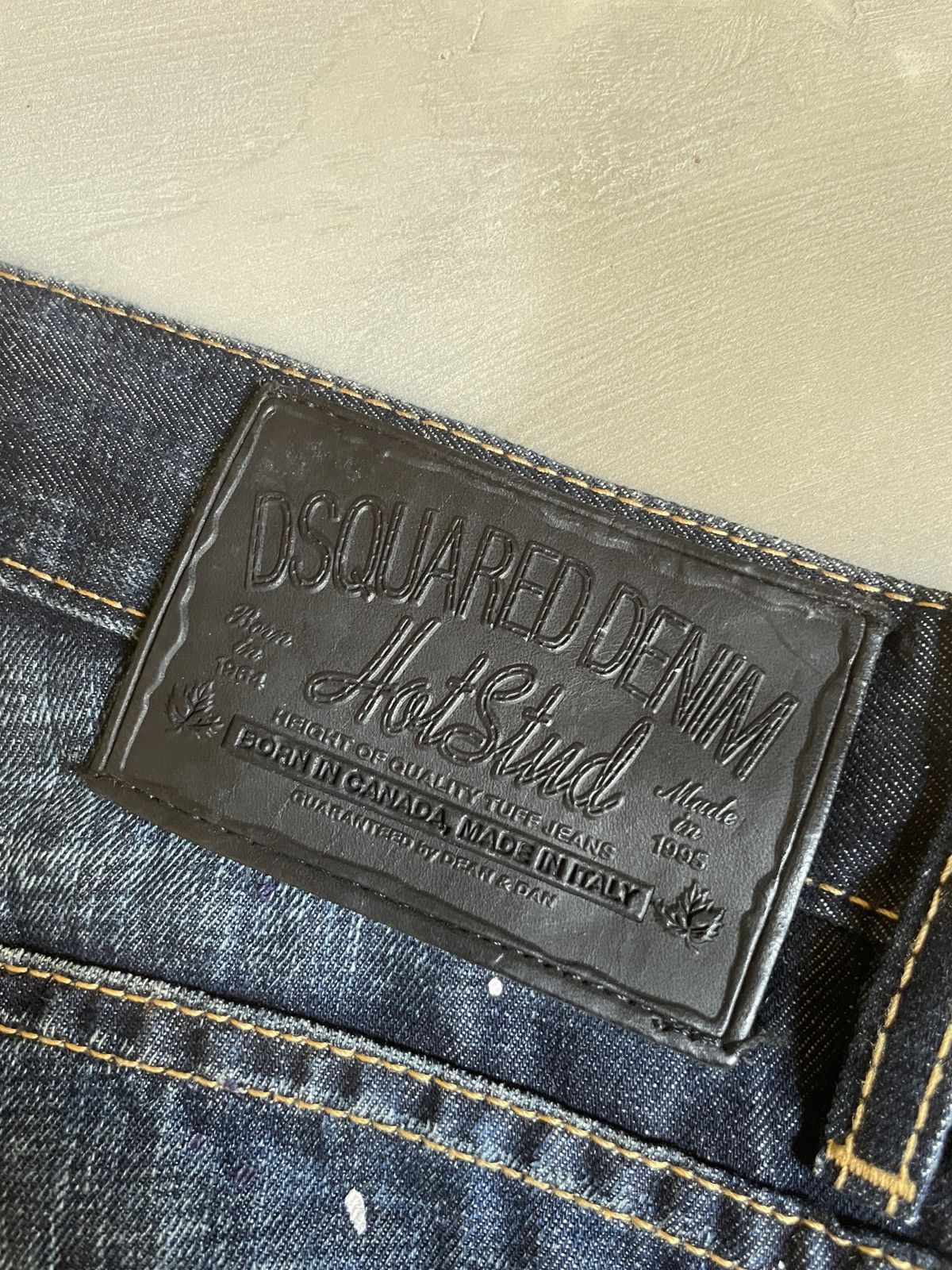 Dsquared2 Dsquared Straight Denim Jeans Distrassed Size 24" / US 00 / IT 34 - 7 Thumbnail