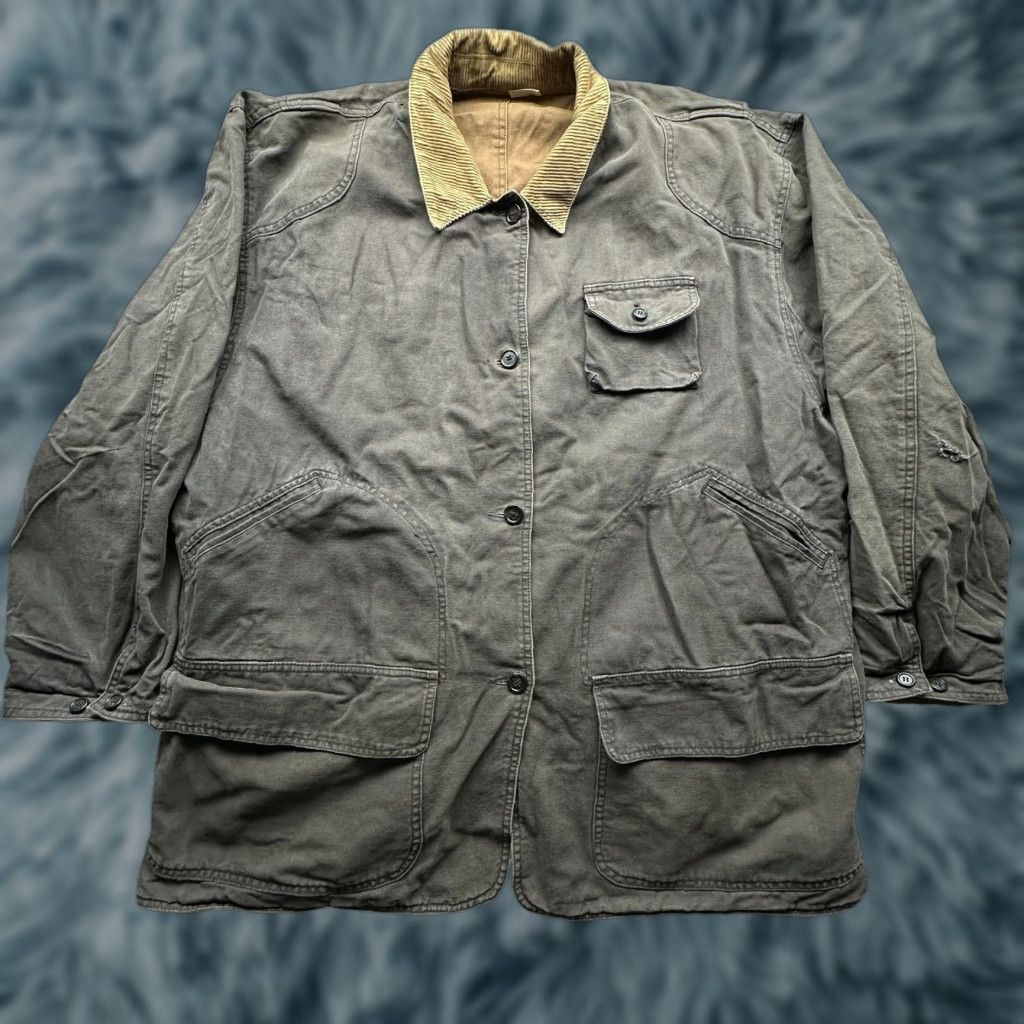Vintage VINTAGE Thornton Bay Reversible Duck Canvas Chore Work Jacket Mens Large Brown Size US L / EU 52-54 / 3 - 1 Thumbnail