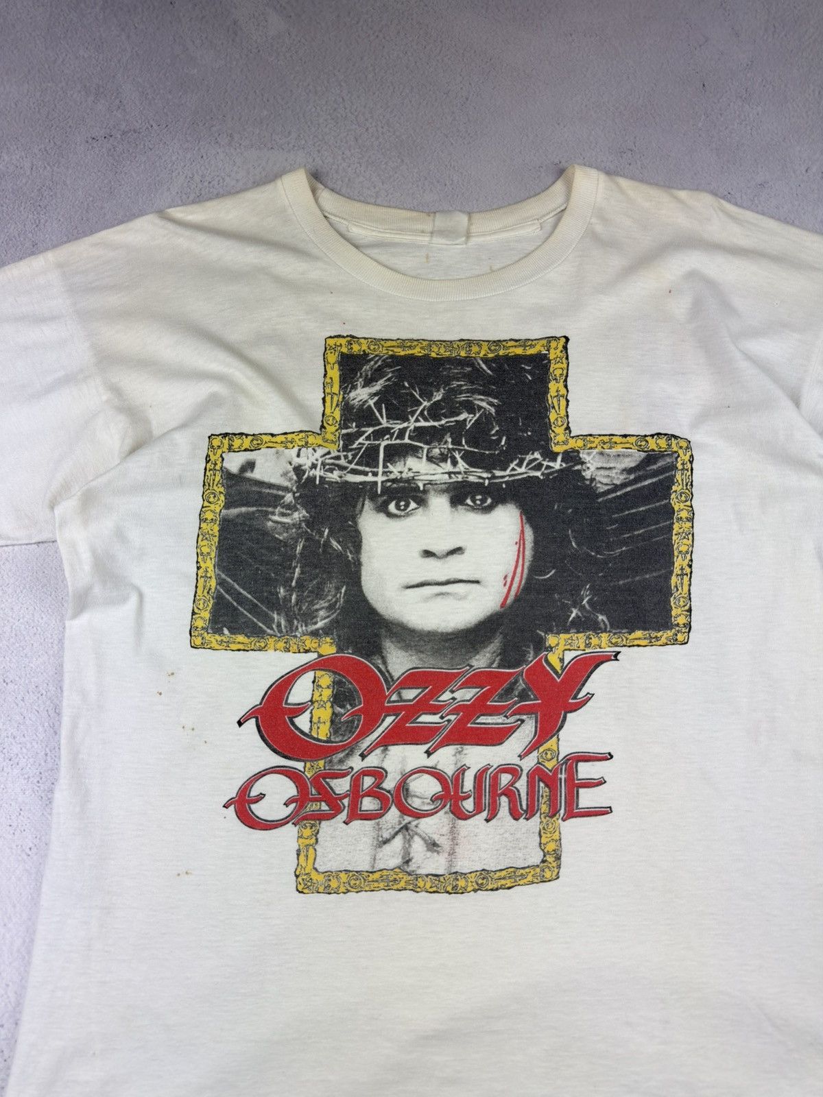 Ozzy Osbourne Rare! Vintage 1988 Ozzy Osbourne No Rest For The Wicked Band Size US M / EU 48-50 / 2 - 4 Thumbnail
