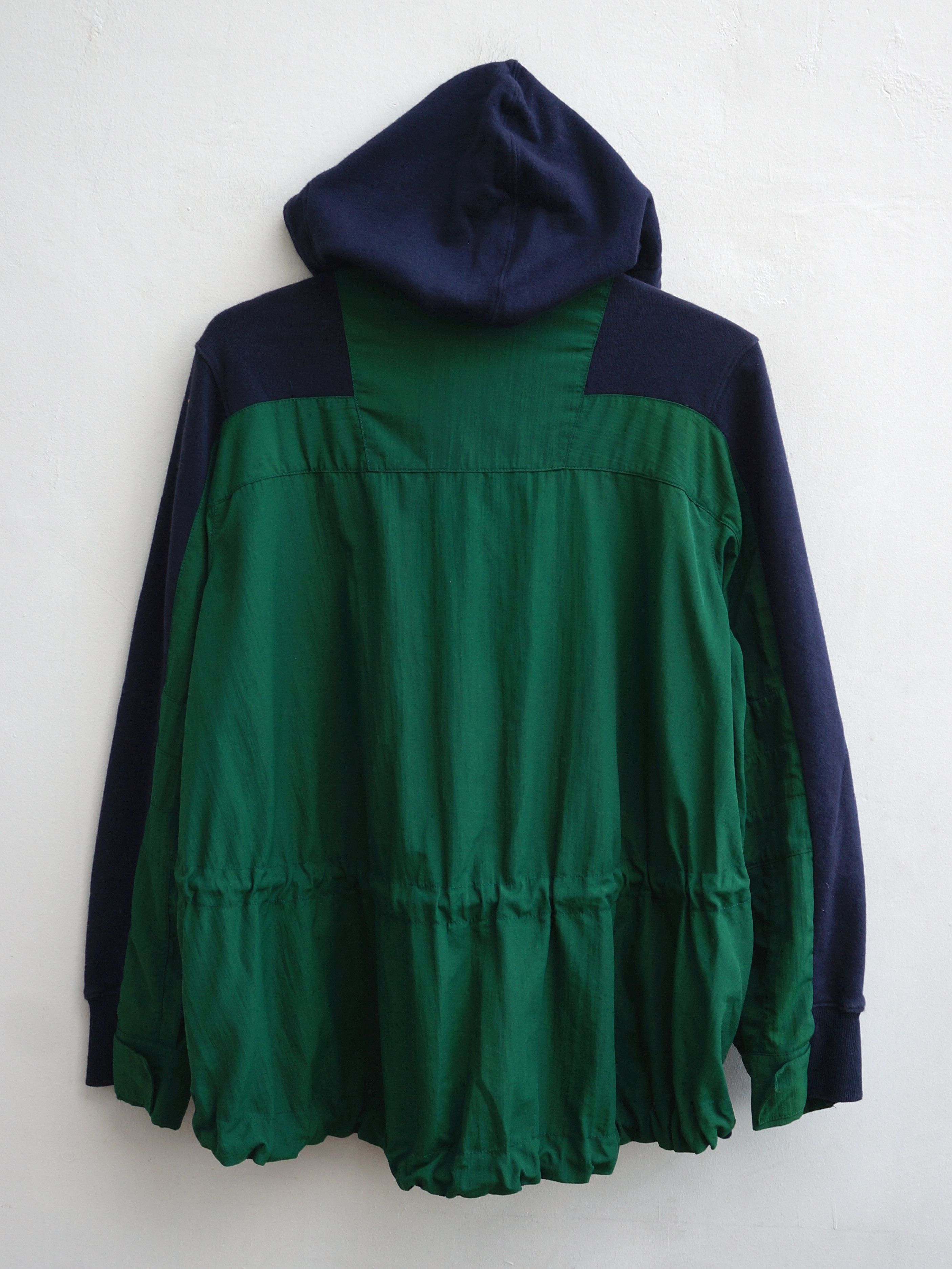 Sacai Sacai Panelled Hoodie Zip Light Jacket Size US S / EU 44-46 / 1 - 3 Thumbnail