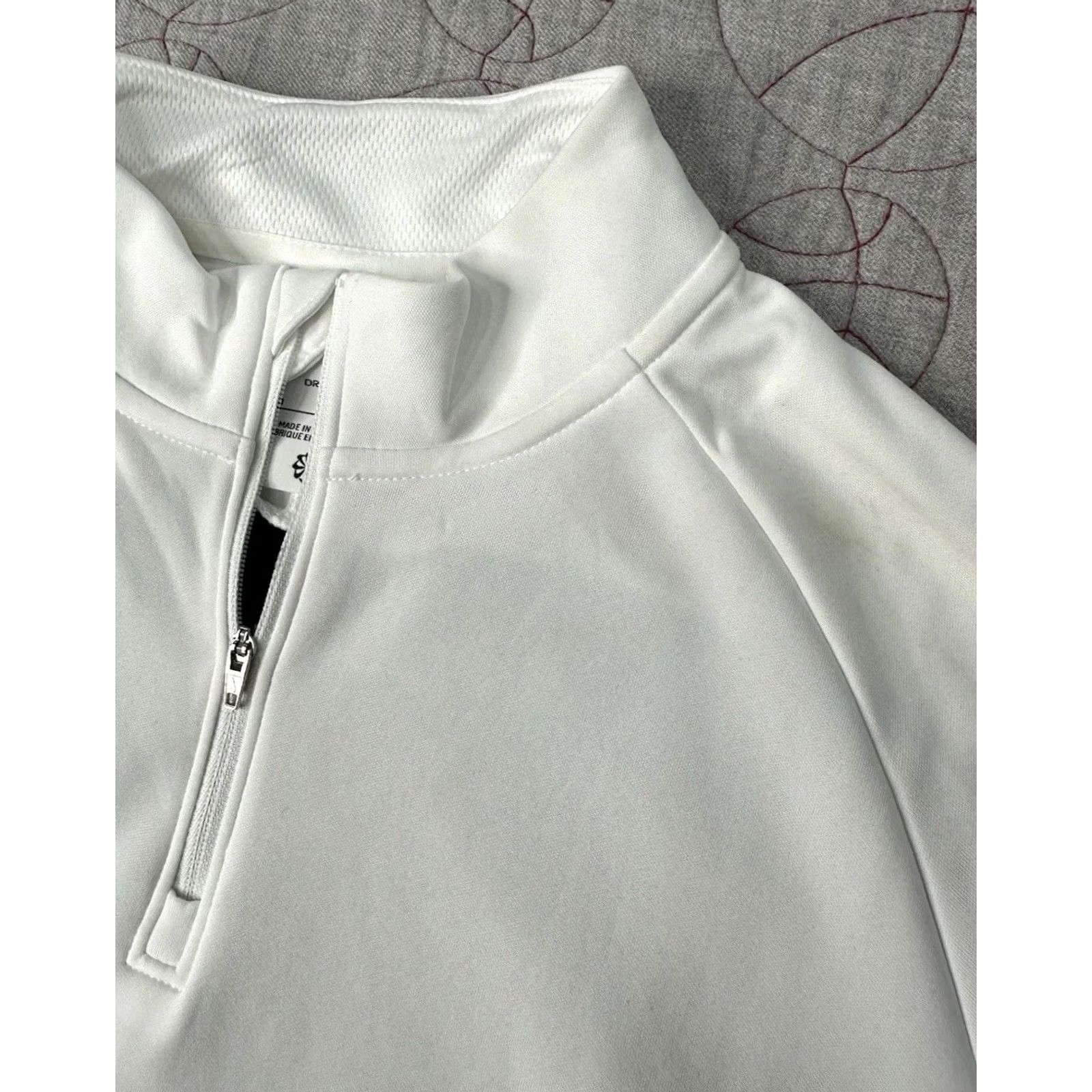 Nike Nike Dri-Fit Academy Soccer 1/4 Zip Pullover Jacket White Black M Women’s Size M / US 6-8 / IT 42-44 - 3 Thumbnail