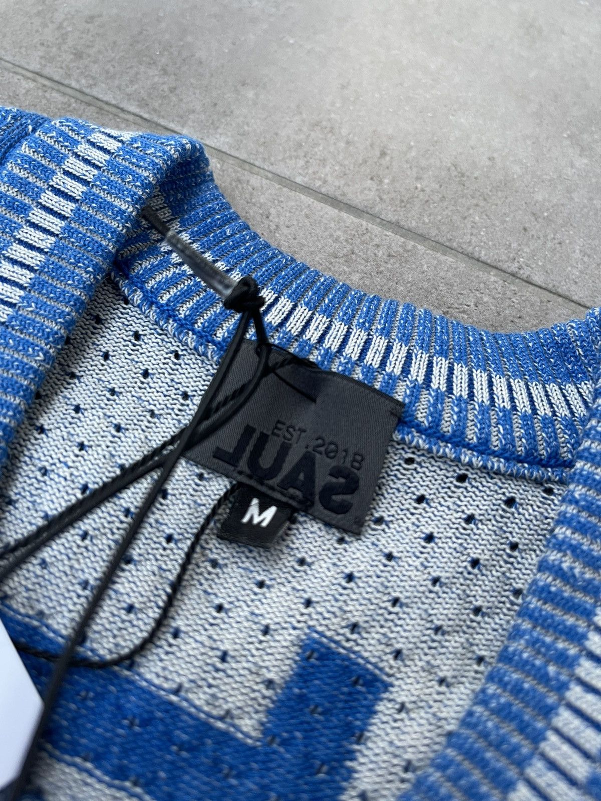 Saul Nash !DS! SS23 Saul Nash Back Logo Electric Blue Tank Top Size US M / EU 48-50 / 2 - 15 Thumbnail