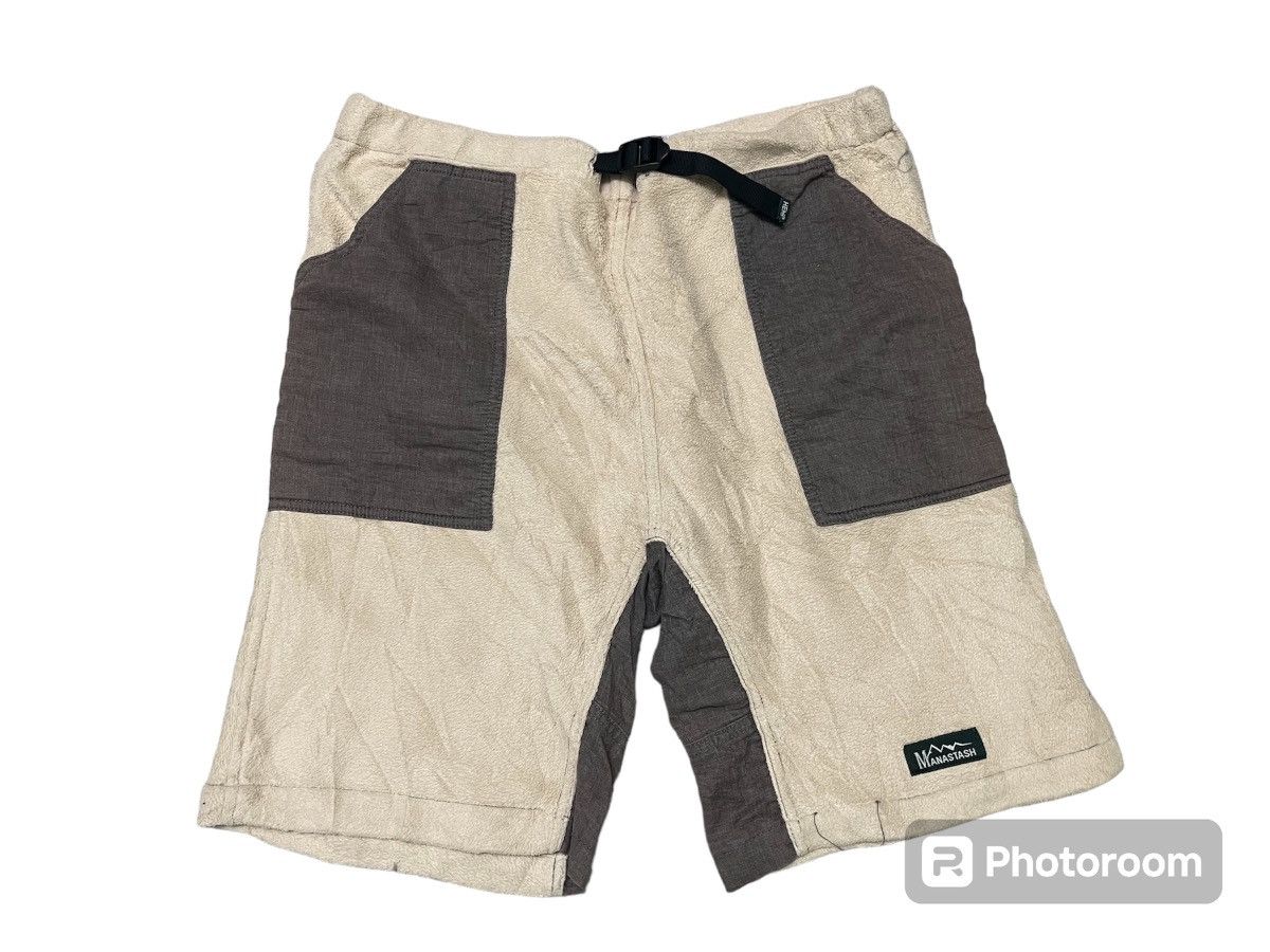 Manastash 90s MANASTASH FLEECE SHORT PANT RARE STYLE Size US 34 / EU 50 - 1 Thumbnail