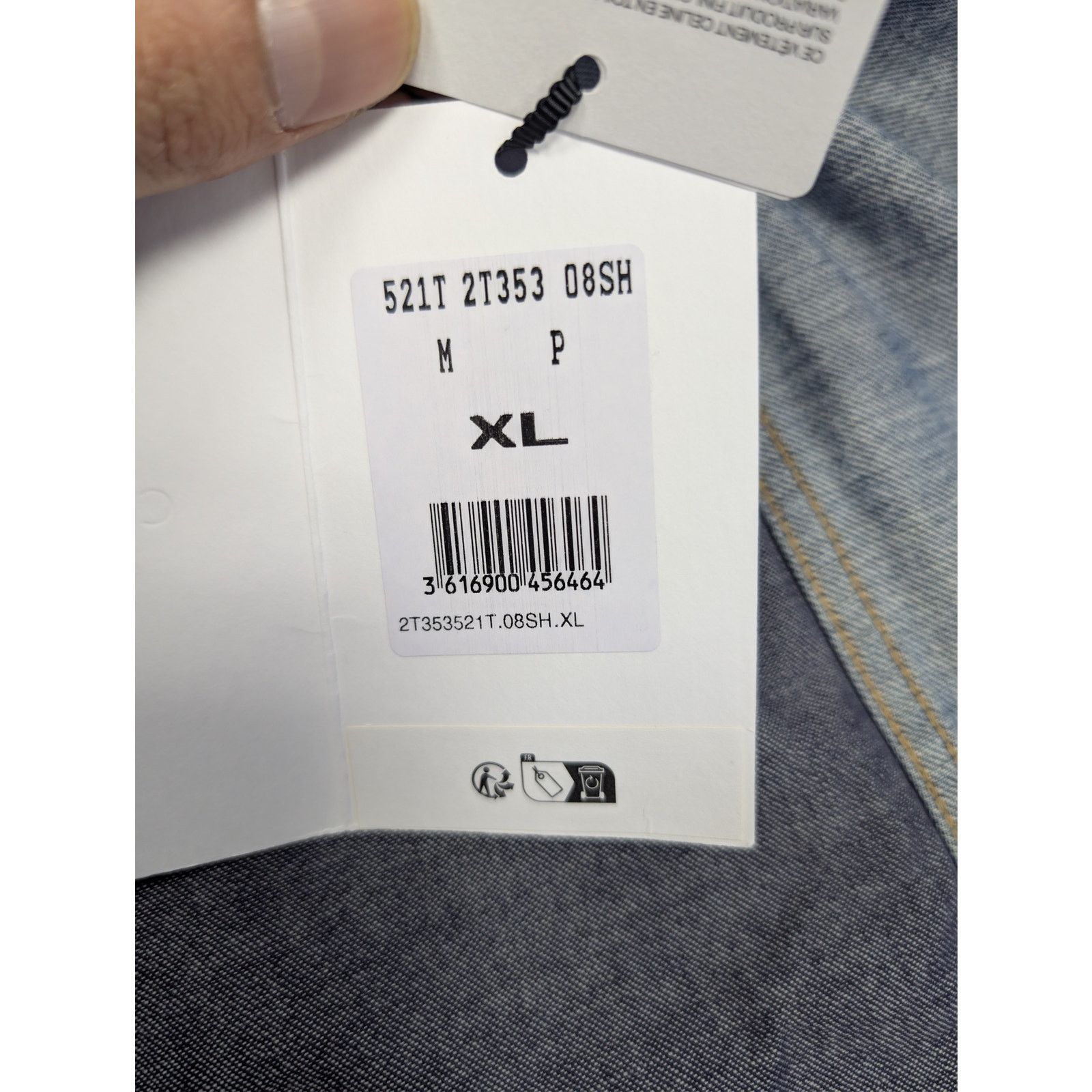 Celine o1rshd1 Denim Western Shirt in Blue Size US XL / EU 56 / 4 - 20 Thumbnail