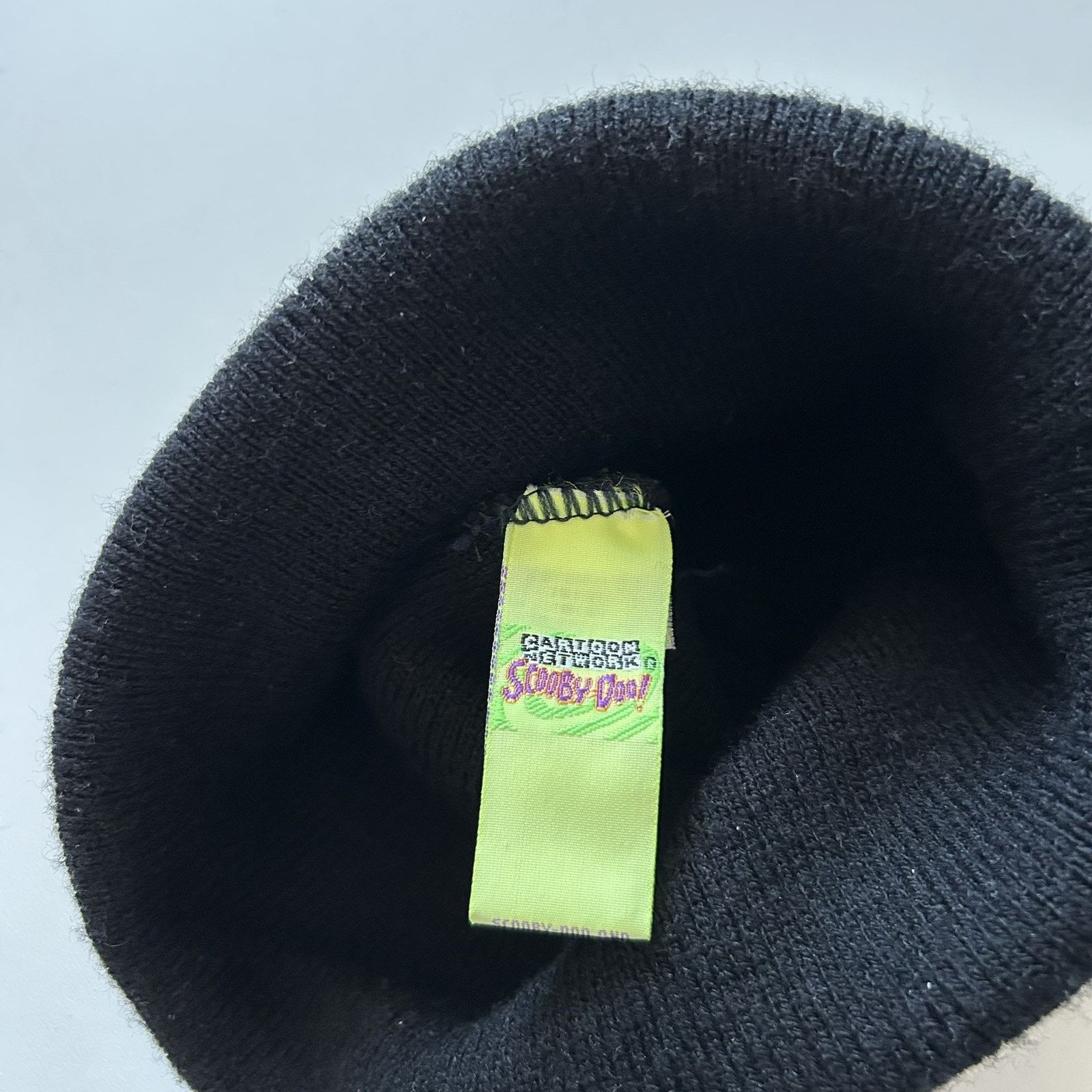 Cartoon Network Vintage 90s Scooby-Doo! Cartoon Network Beanie Hat Black USA Size ONE SIZE - 5 Thumbnail